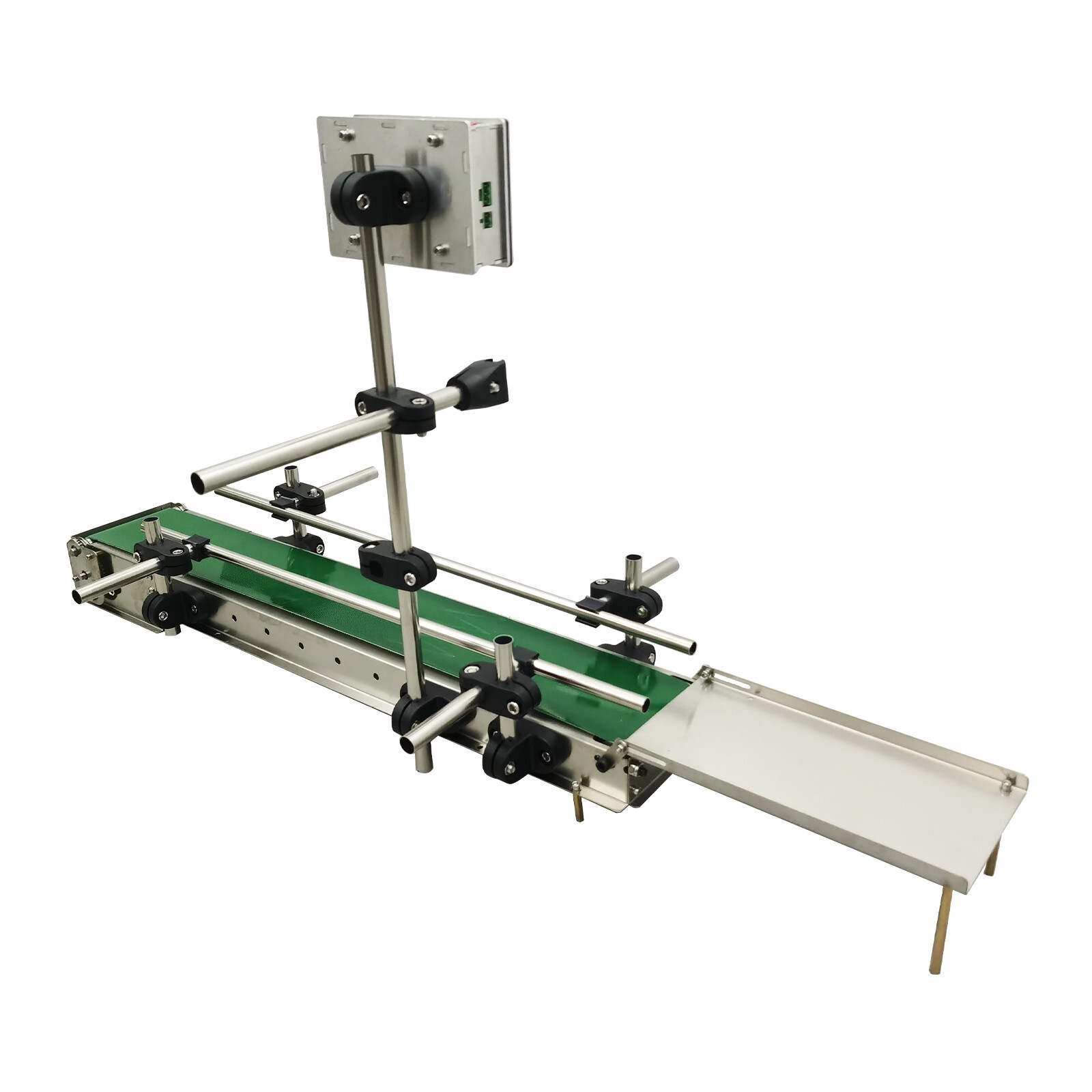 Optical Fiber Intelligent Induction Control Belt Conveyor with Double Guardrail