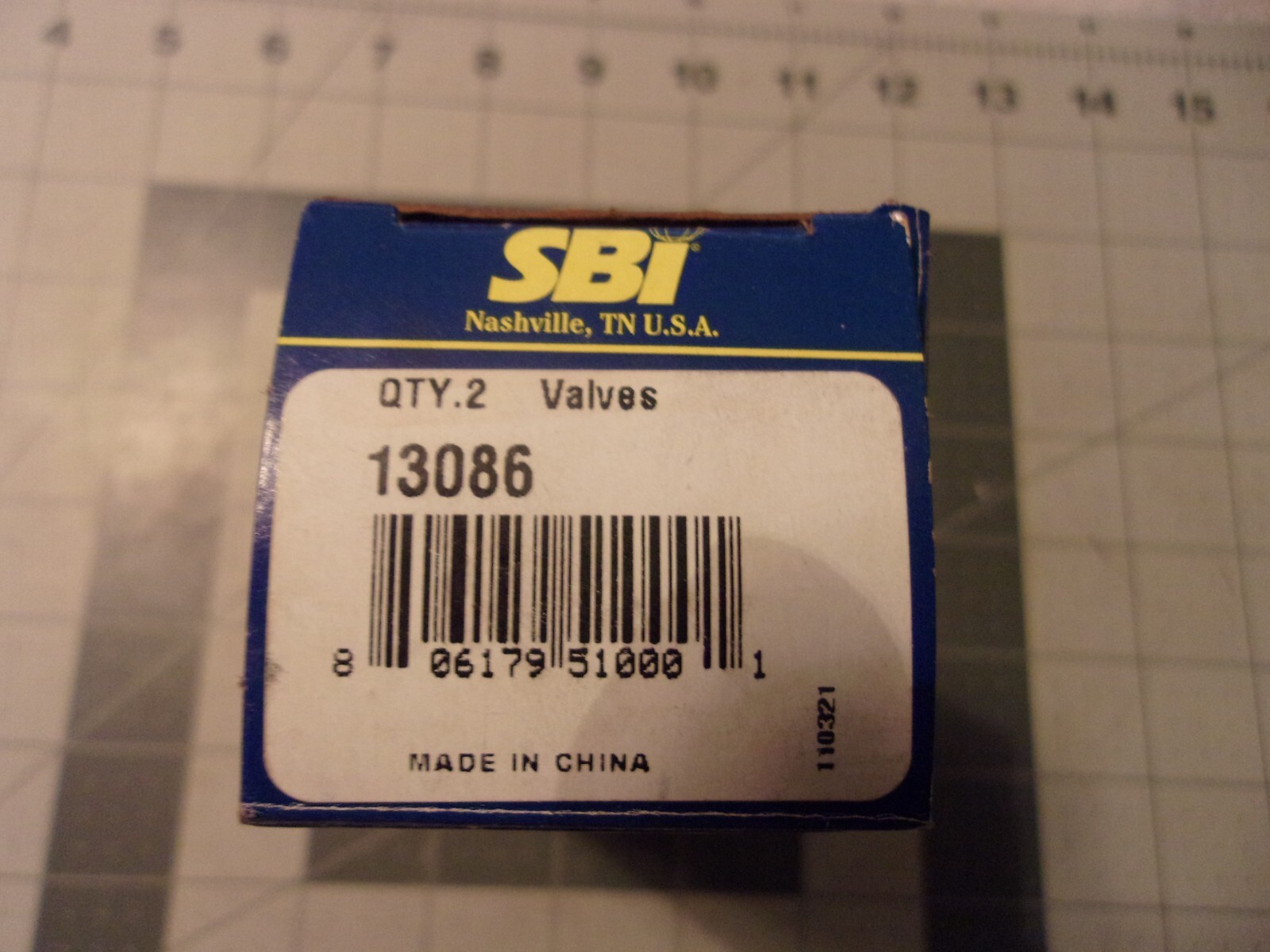 SBI 13086 Intake Valve ’07-’23 Lexus ES350 V6 3456CC 3.5L Gas FI