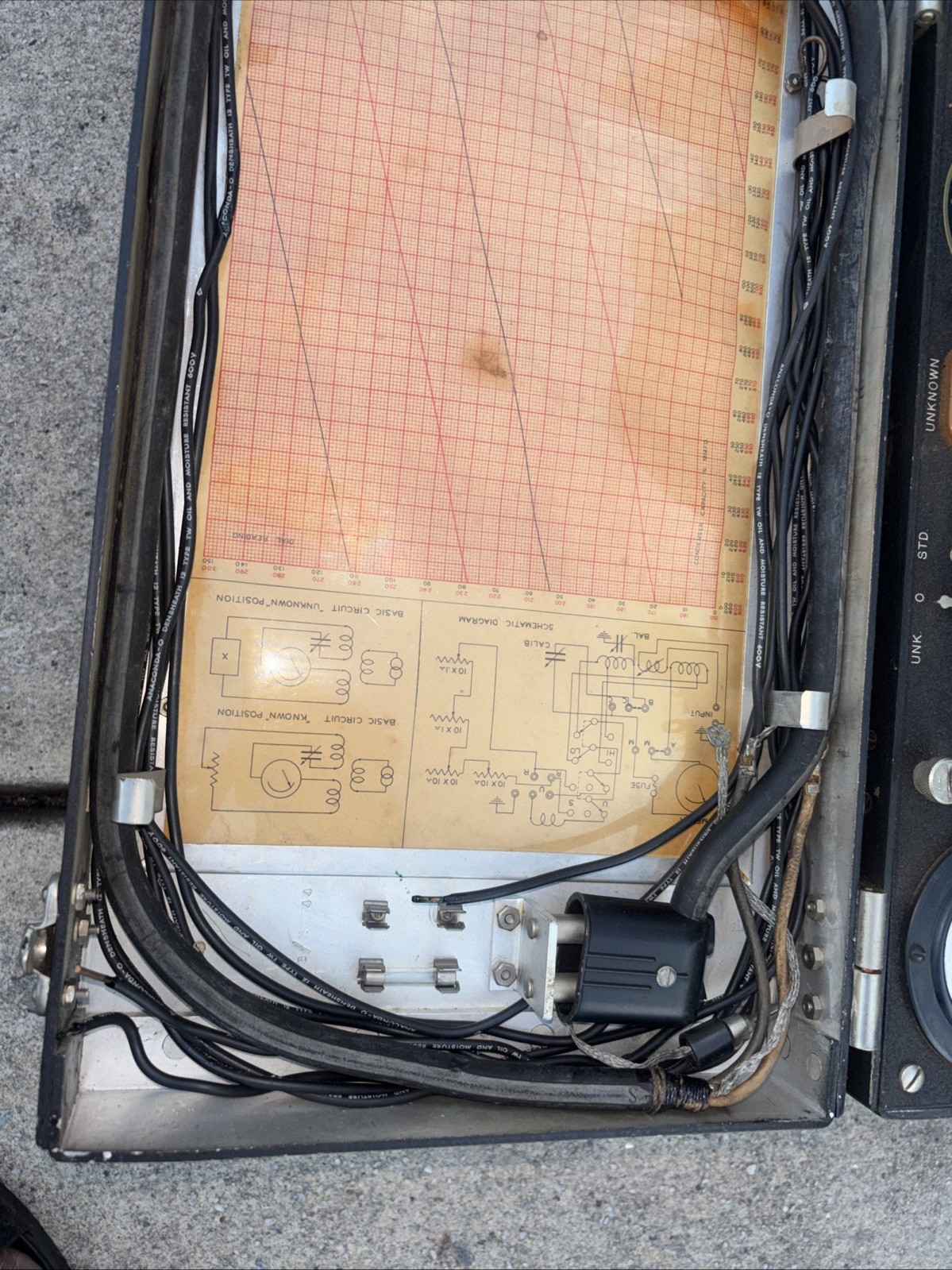 Vintage US NAVY- Bureau Ships ZM-6/U Or CA-1280 RF RF Impedance Measuring Unit