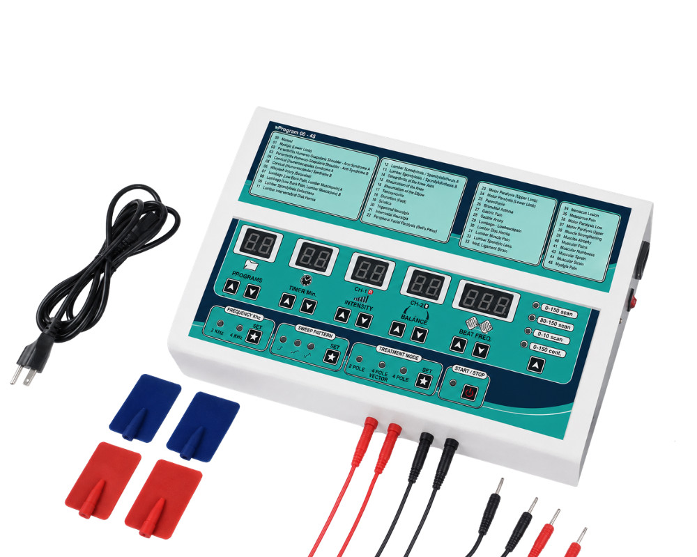Portable IFT Interferential Therapy Unit Multiple Physical Therapy Machine New