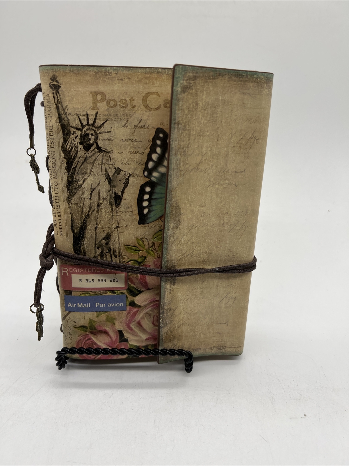 Leather Writing Journal Notebook, MALEDEN Vintage Traveler