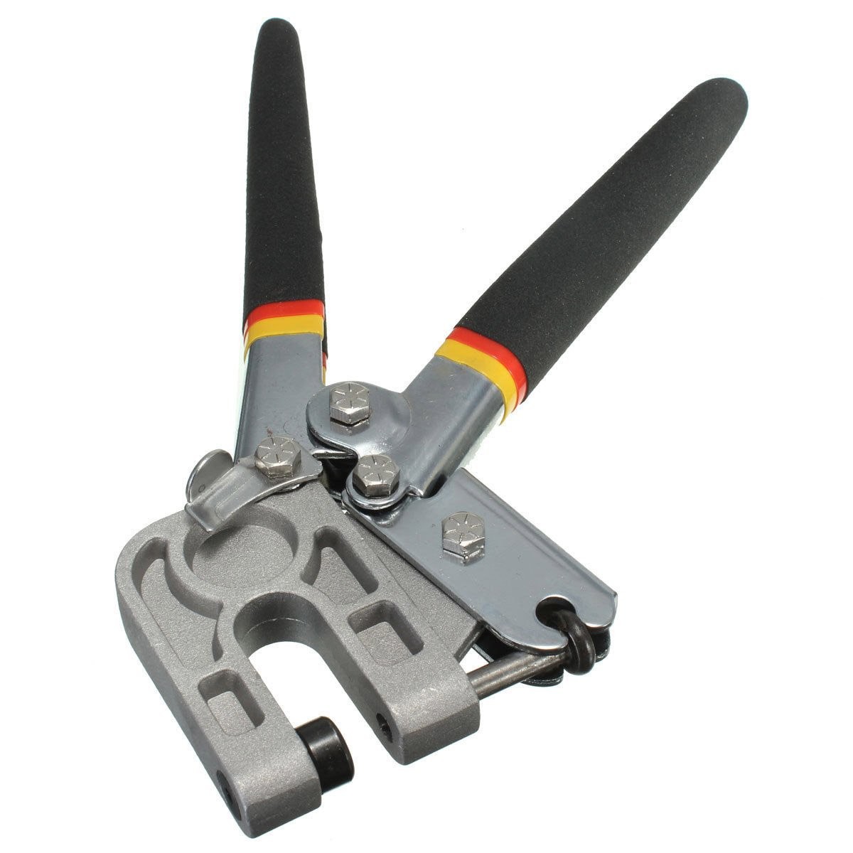 10 inch High-Carbon Steel Stud Crimper Pliers Drywall Tools Punch Lock Framin…