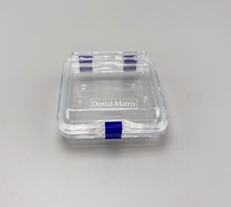 10 Pcs Denture False Teeth Membrane Case Container Hinged Display Box Jewelry