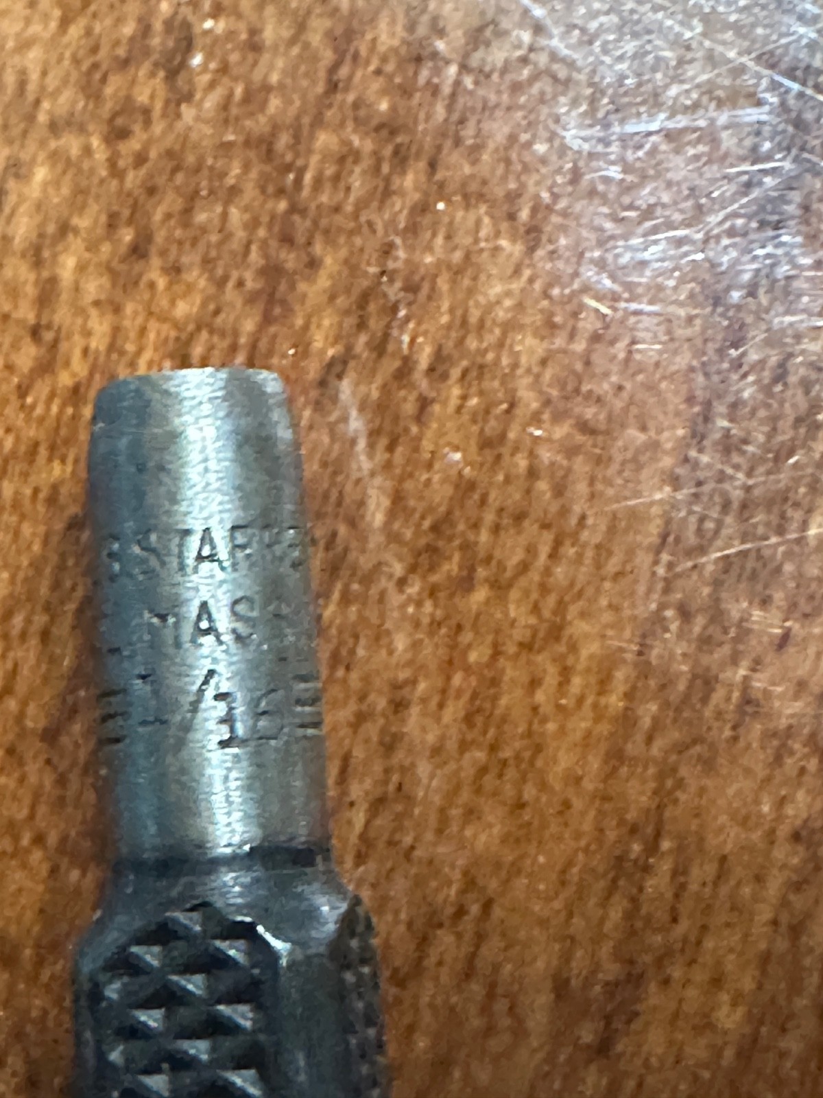 STARRETT 4 PIECE CENTER PUNCH SET- 1/16, 3/32, 9/64, 5/32