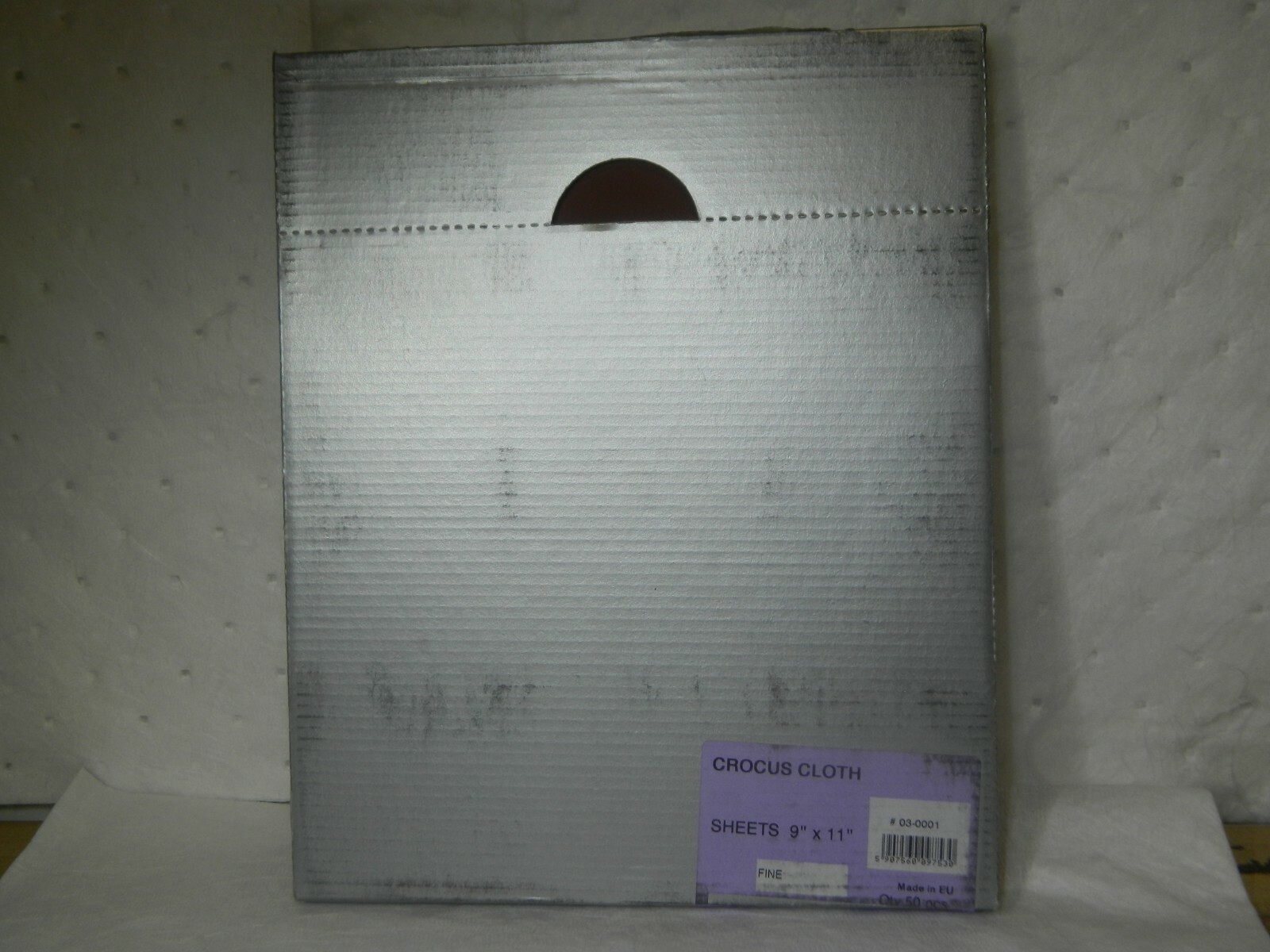 Crocus Sanding Sheet 11″ Long x 9″ Wide Fine Grade Qty 50 03-0001