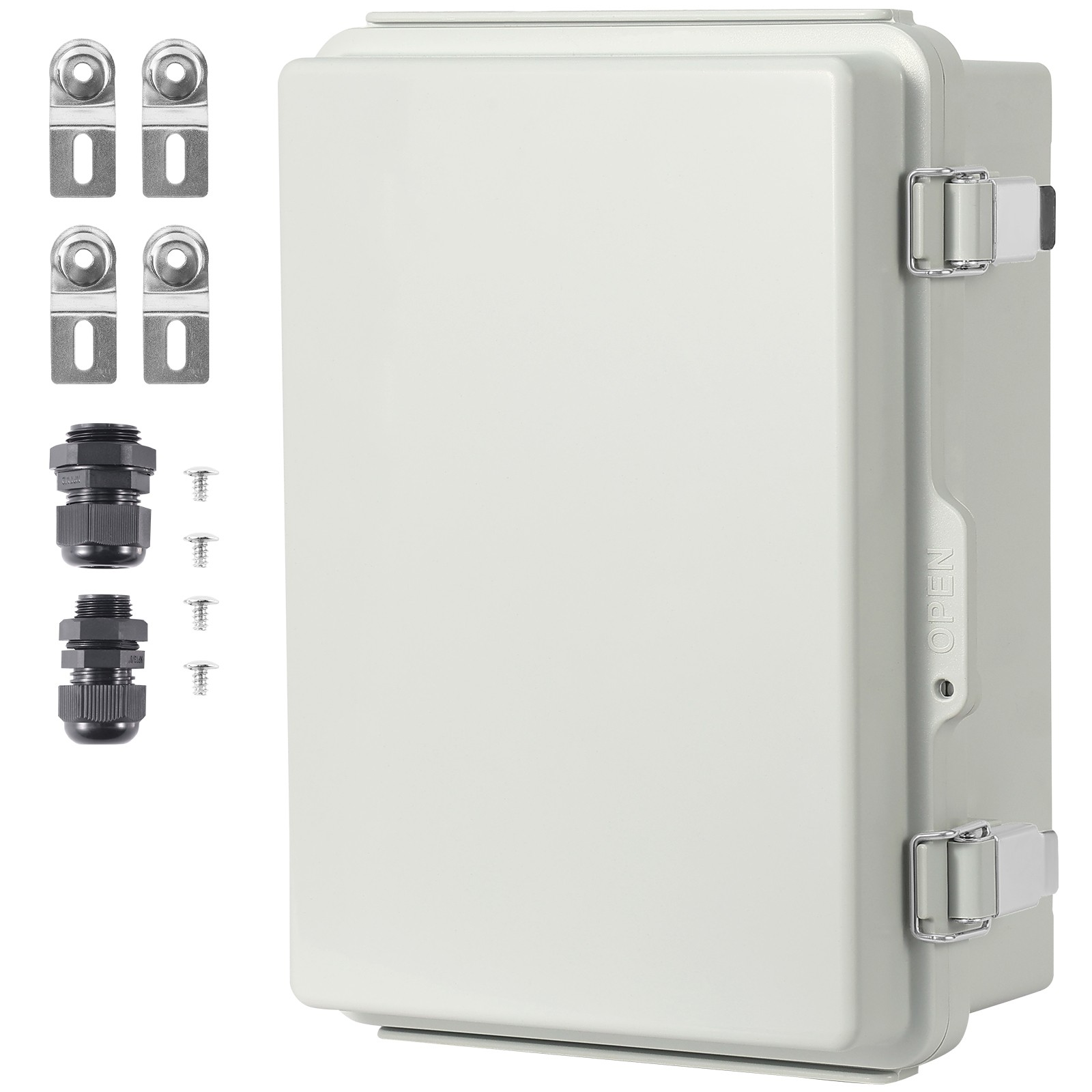 Uimoso Outdoor Junction Box 16.93×12.99×7.09 in ABS Plastic Electrical Enclosure