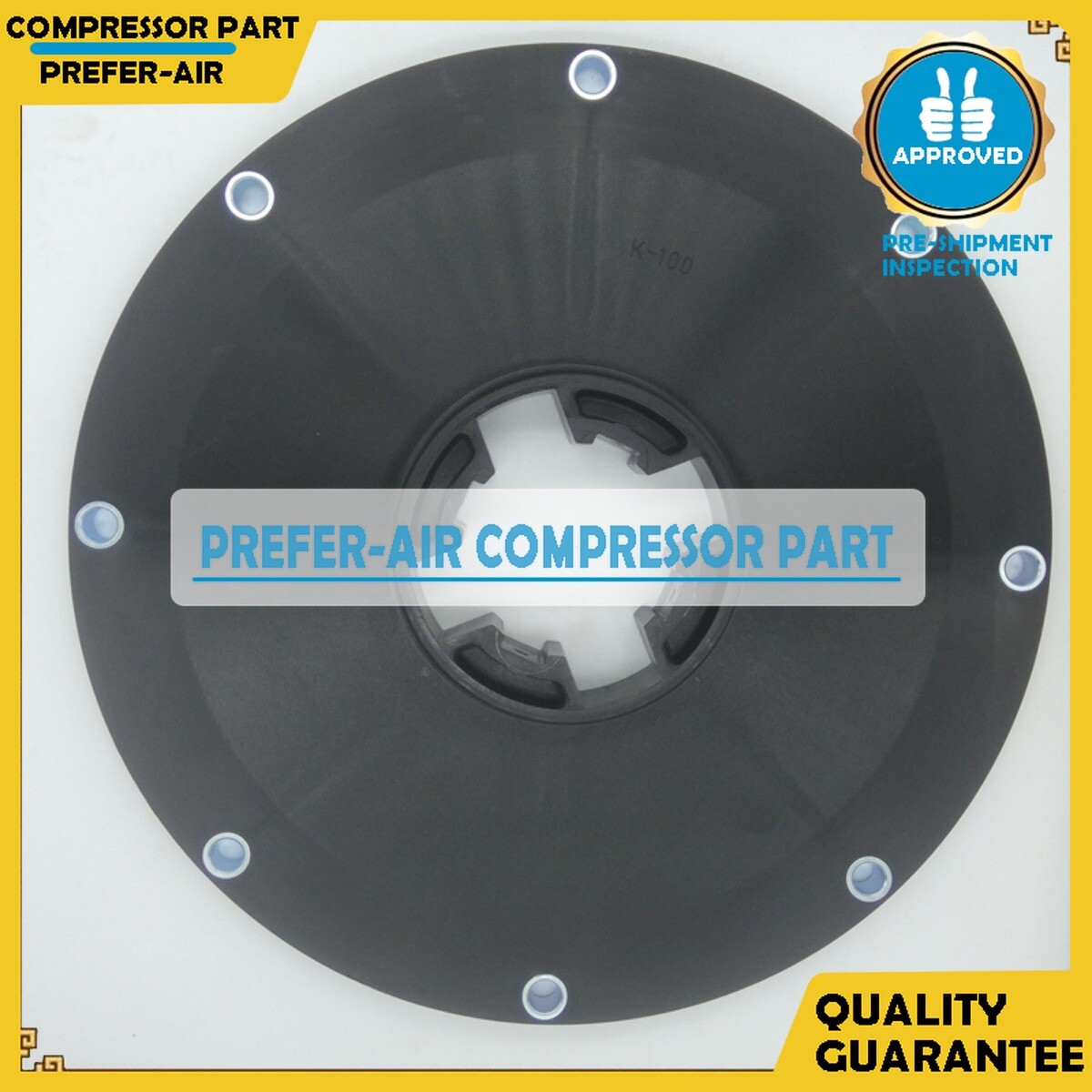 Coupling Replace Fit For CENTAFLEX CF-K-100-SAE6½ K-100 SAE6 1/2 CF-K-100-SAE6.5