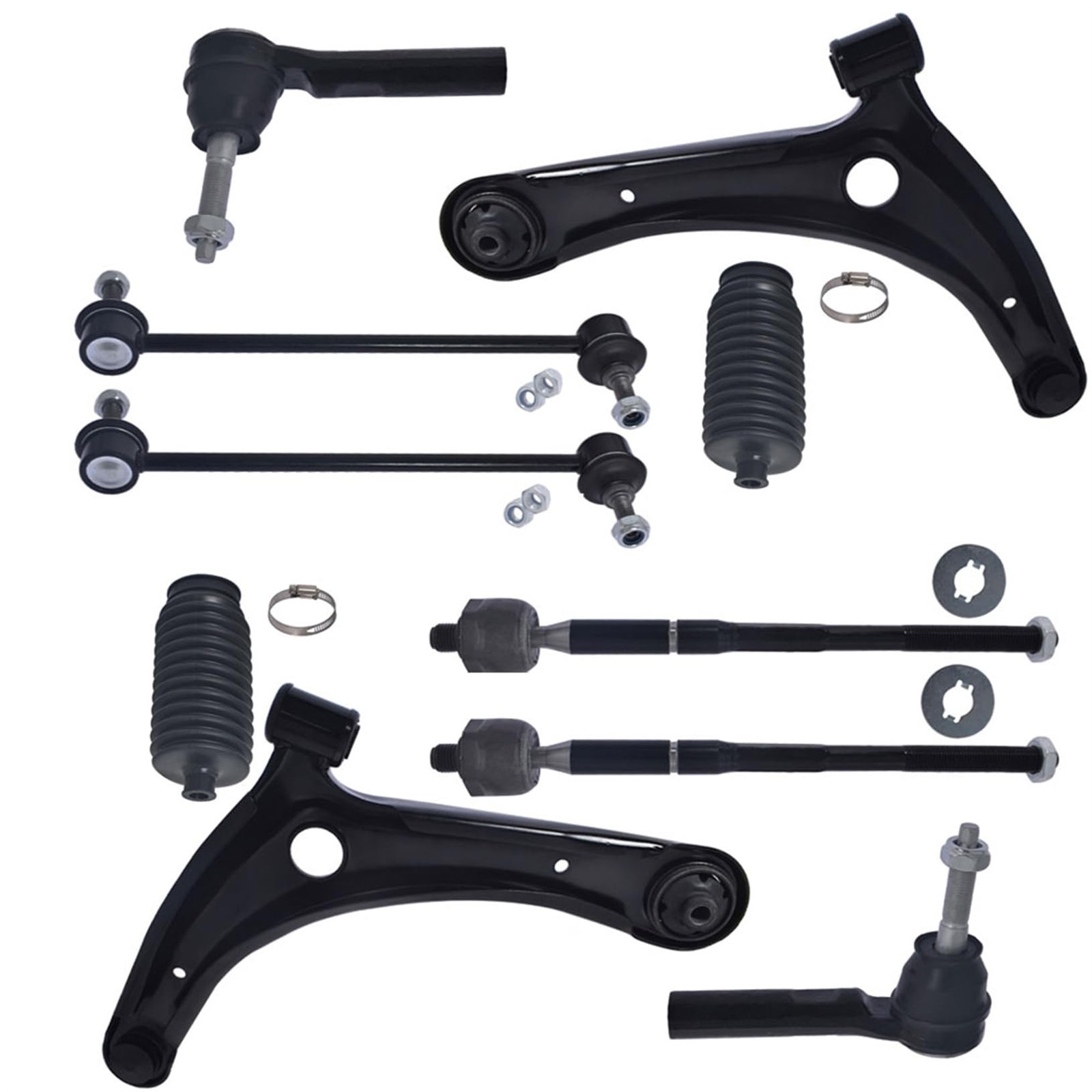 Front Lower Control Arms with Ball Joints for Compass Patriot 2007-2017 ES800408