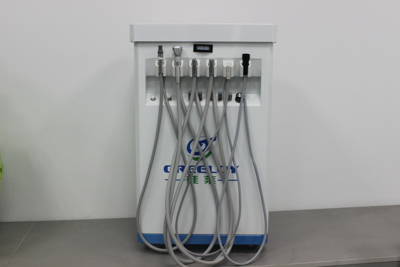Portable Suction Unit Dental Portable Treatment Unit Mobile Cart GU-P209 4H US