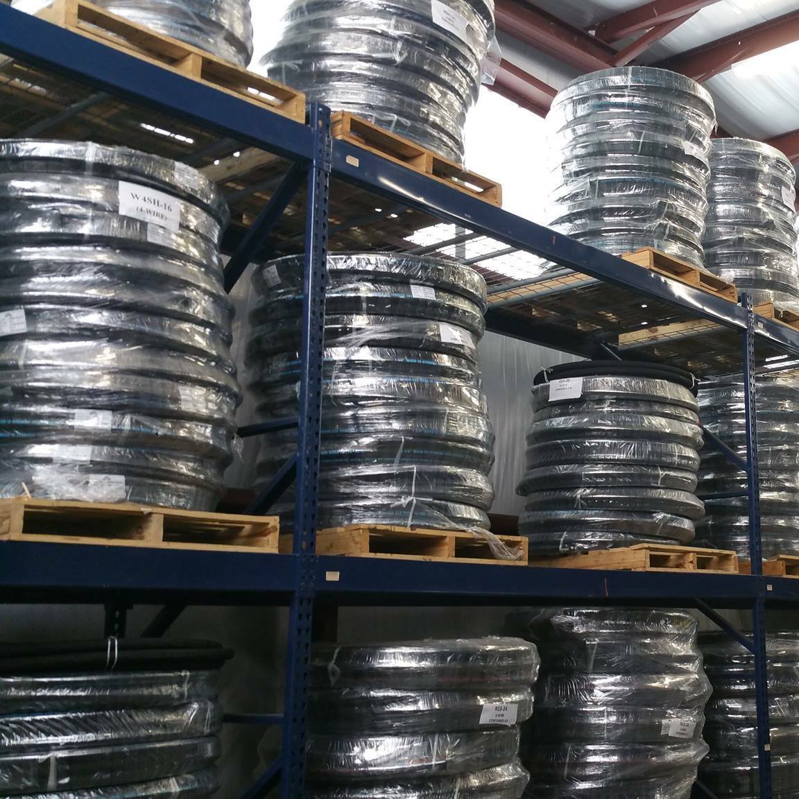 ** NEW 50ft R2-12 3/4″ SAE 100R2AT SN 2 WIRE HYDRAULIC HOSE FREE SHIPPING **