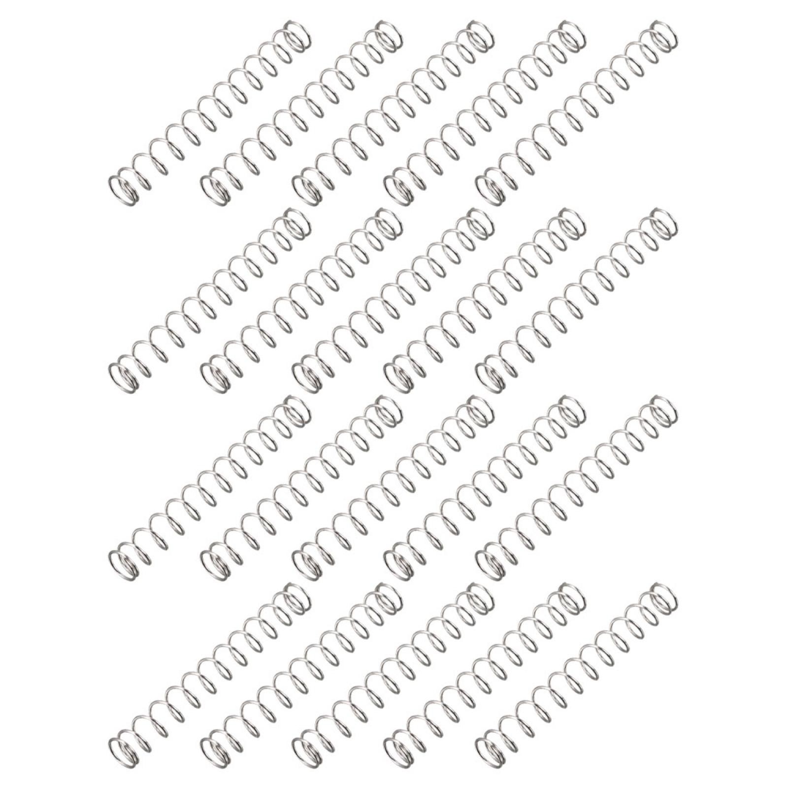 0.22″ OD x 0.02″ Wire Dia x 1.6″ Long Compression Spring Connectors 20Pcs