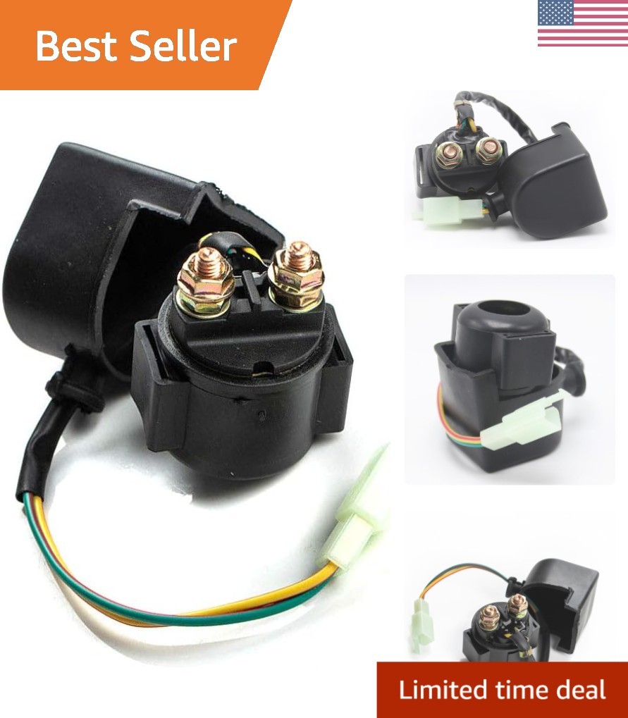 Copper Solenoid Starter Relay for 50cc to 250cc Dirt Bikes & Scooters