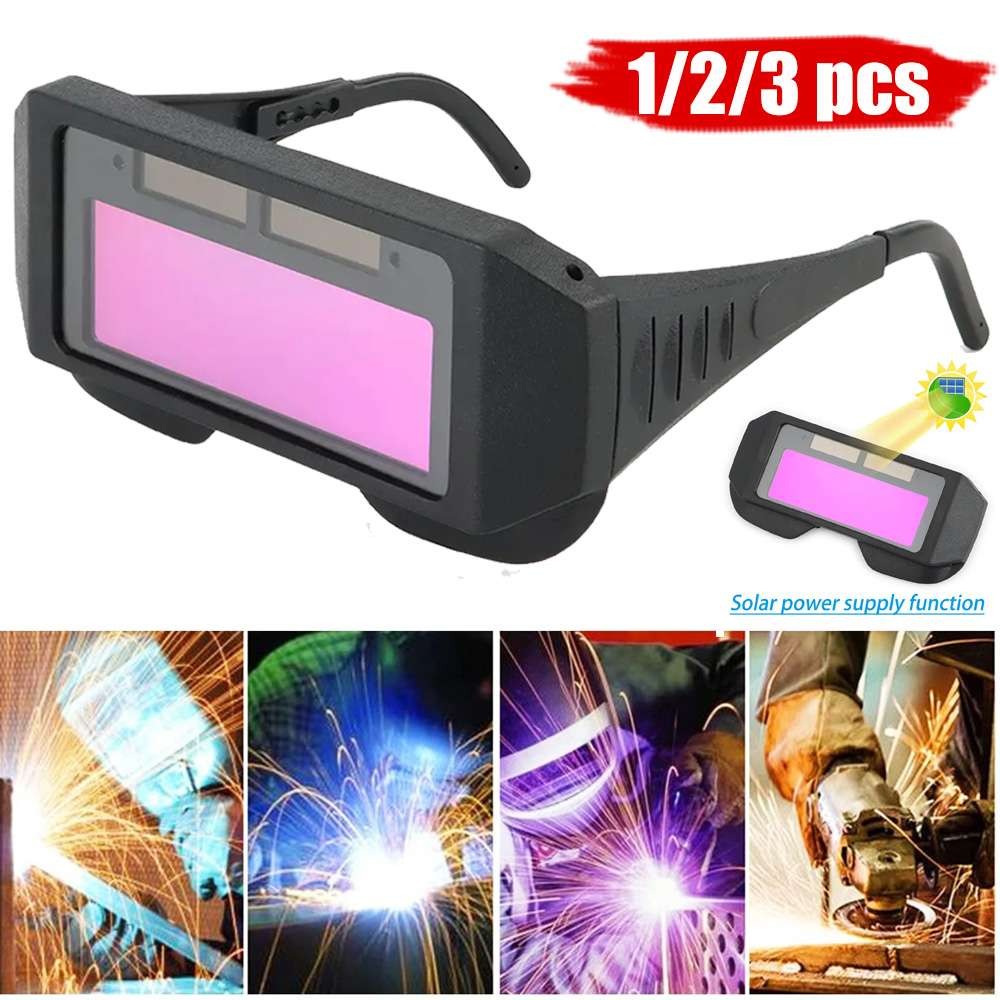 Auto Darkening Welding Glasses,Solar Welding Goggles Mask Helmet,Welder Goggle