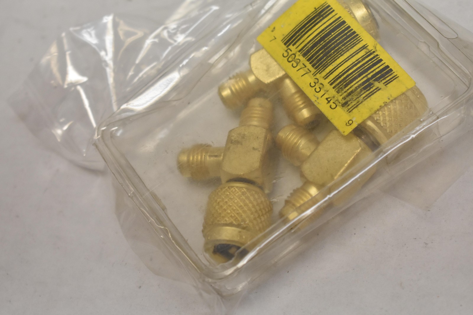 Lot of 3 PRO-SET Access Valve Tee AVT45 1/4″ SAE Female Knurl x 1/4″ SAE Male
