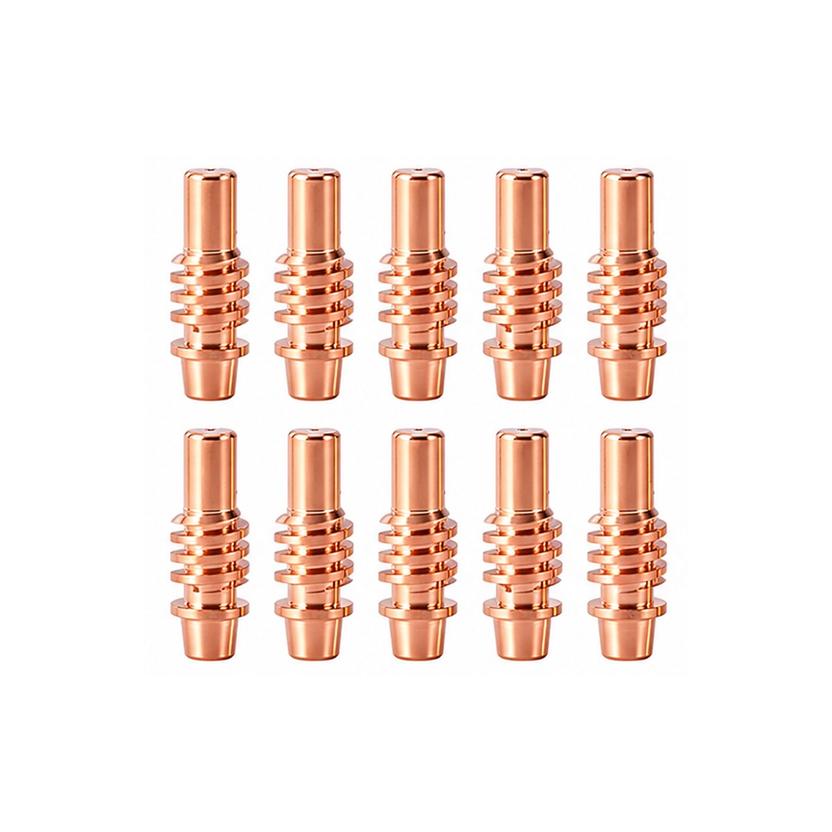 10pc 59182 Plasma Electrodes For Harbor Freight Titanium 45A 65A IPT-65 Torch