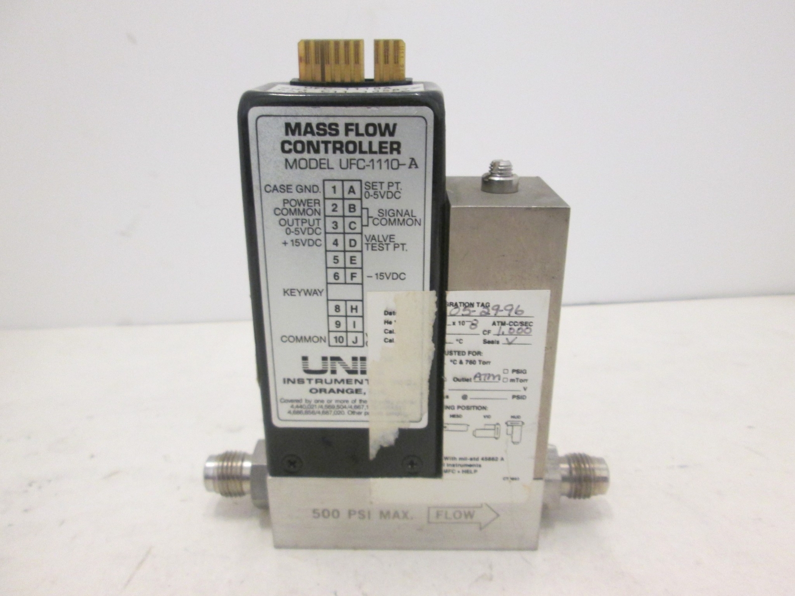 Unit UFC-1110A, Mass Flow Controller MFC, N2, 15 SLM, Used