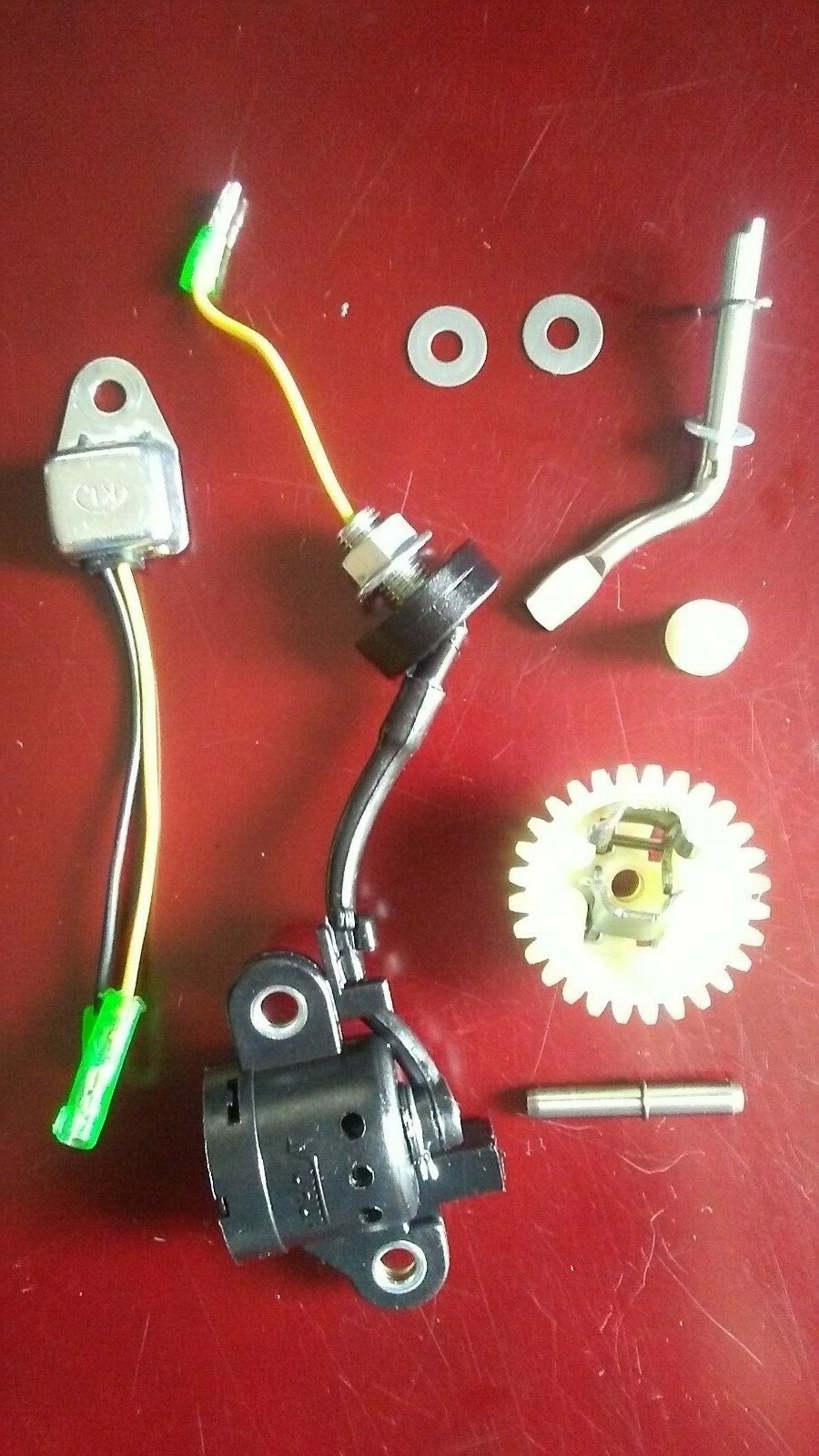 212cc PREDATOR 6.5 HP ENGINE PARTS – LOW OIL SHUTDOWN and GOVERNOR gear & shaft