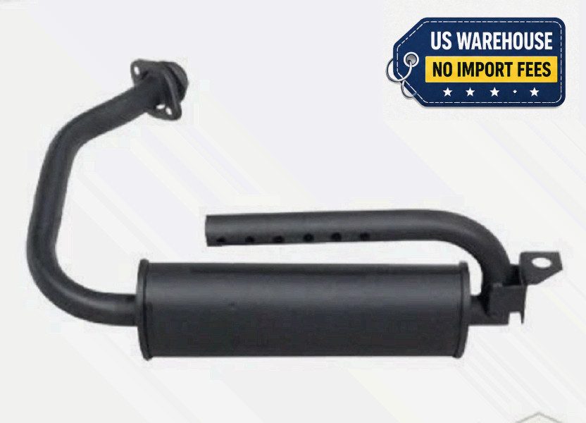 Nissan Forklift Exhaust Muffler Replacement 20100-00H00 Heavy Duty