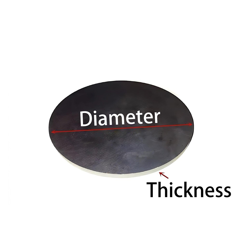 Round Iron Discs Metal Flat Circle 25mm – 350 mm Diameter 1.5mm – 10mm Thickness