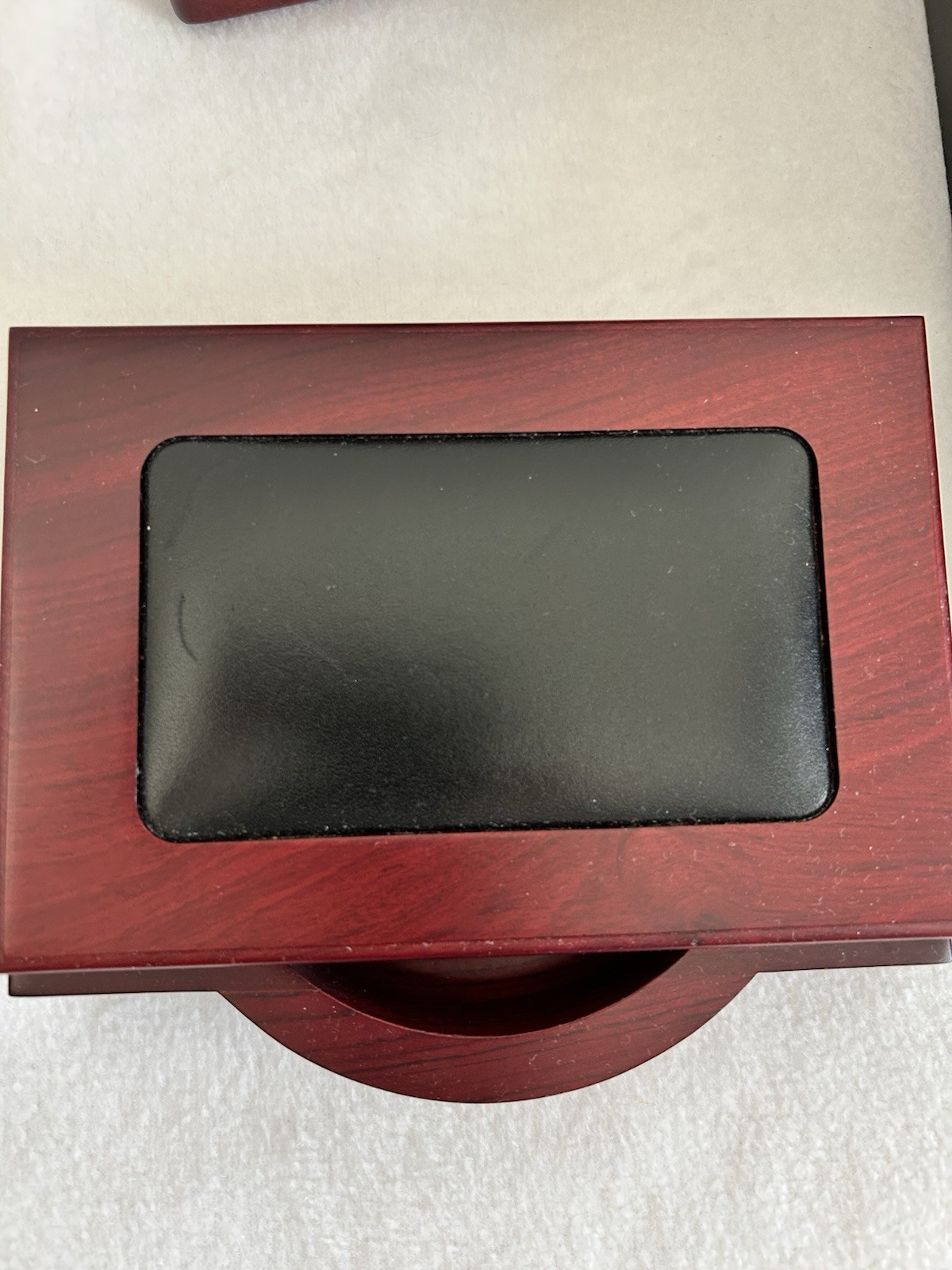 Dacasso Wood & Leather Desk Set 7 Pieces Luxury Professional Office