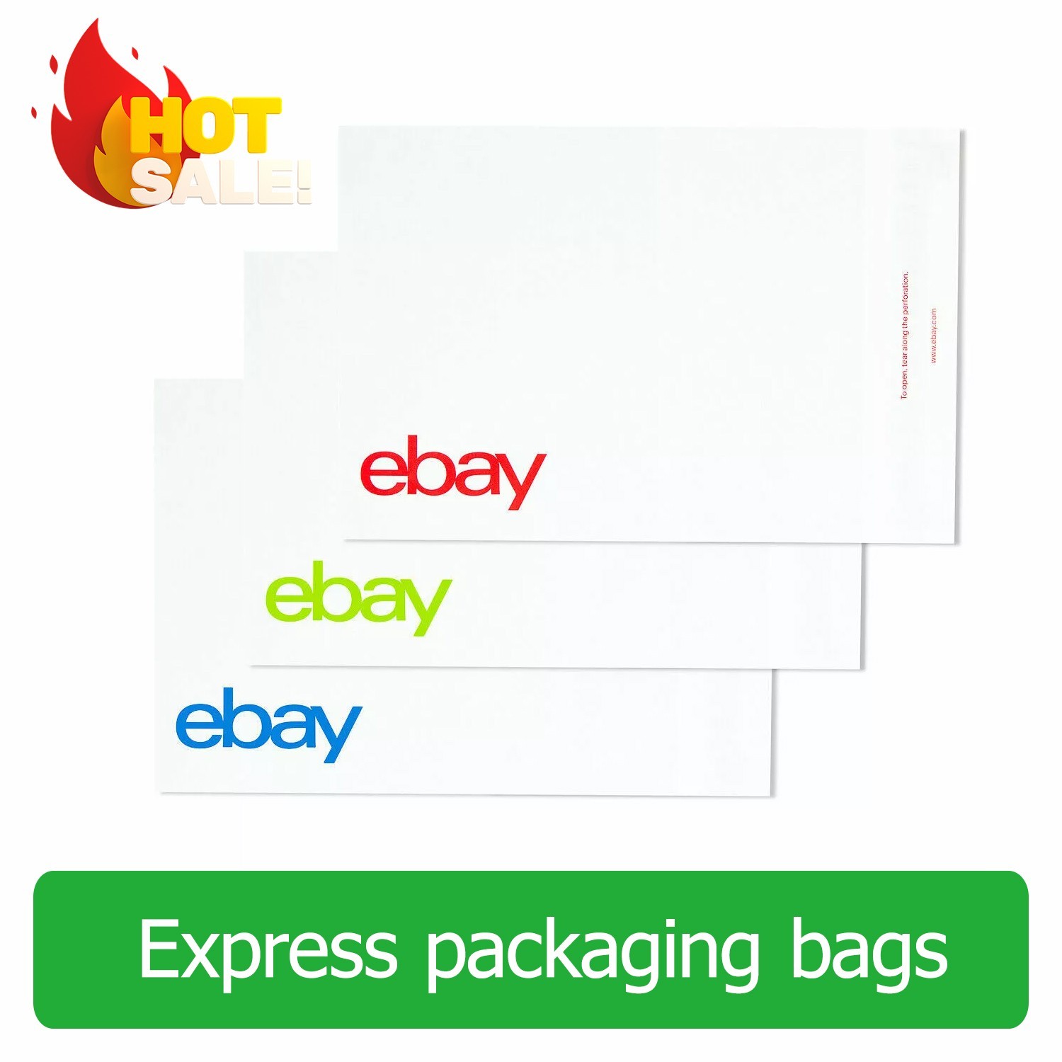 100 pcs 12″x15″ Self Sealing Shipping Bags Polyjacket/Polymailer UL