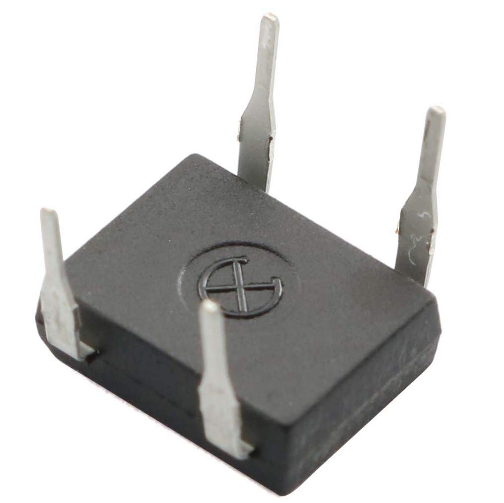 Tegg DB107 Bridge Rectifier 10PCS Electronic Silicon Diodes 1A 1000V 4-Pin Si…