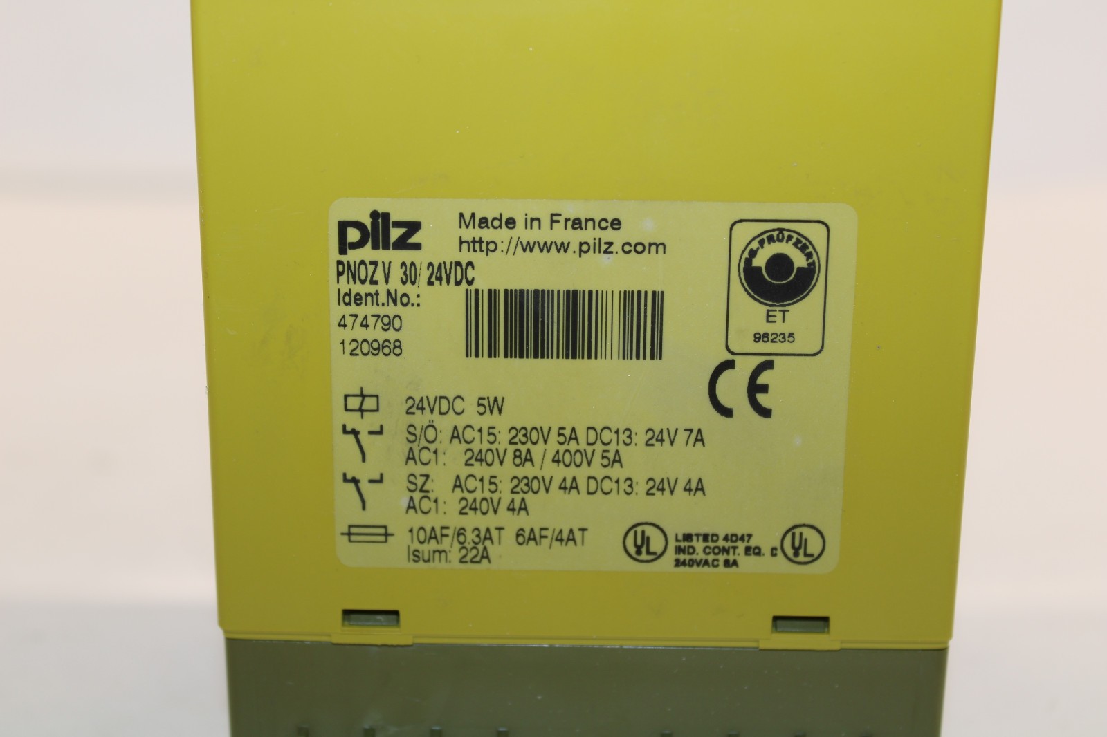 Pilz PNOZ V30 Safety Relay NEW