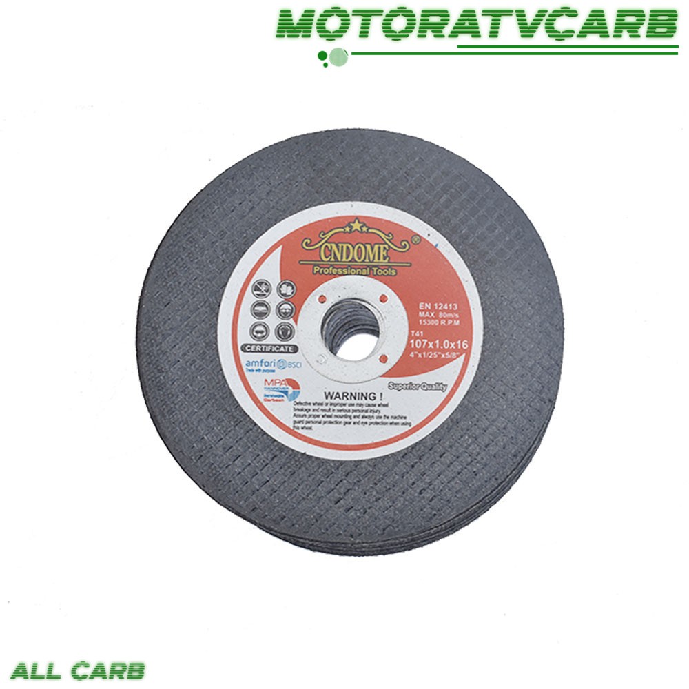 ALL-CARB 50Pcs 4″×.040″×5/8″ Cut off Wheel Metal & Stainless Thin Cutting Discs