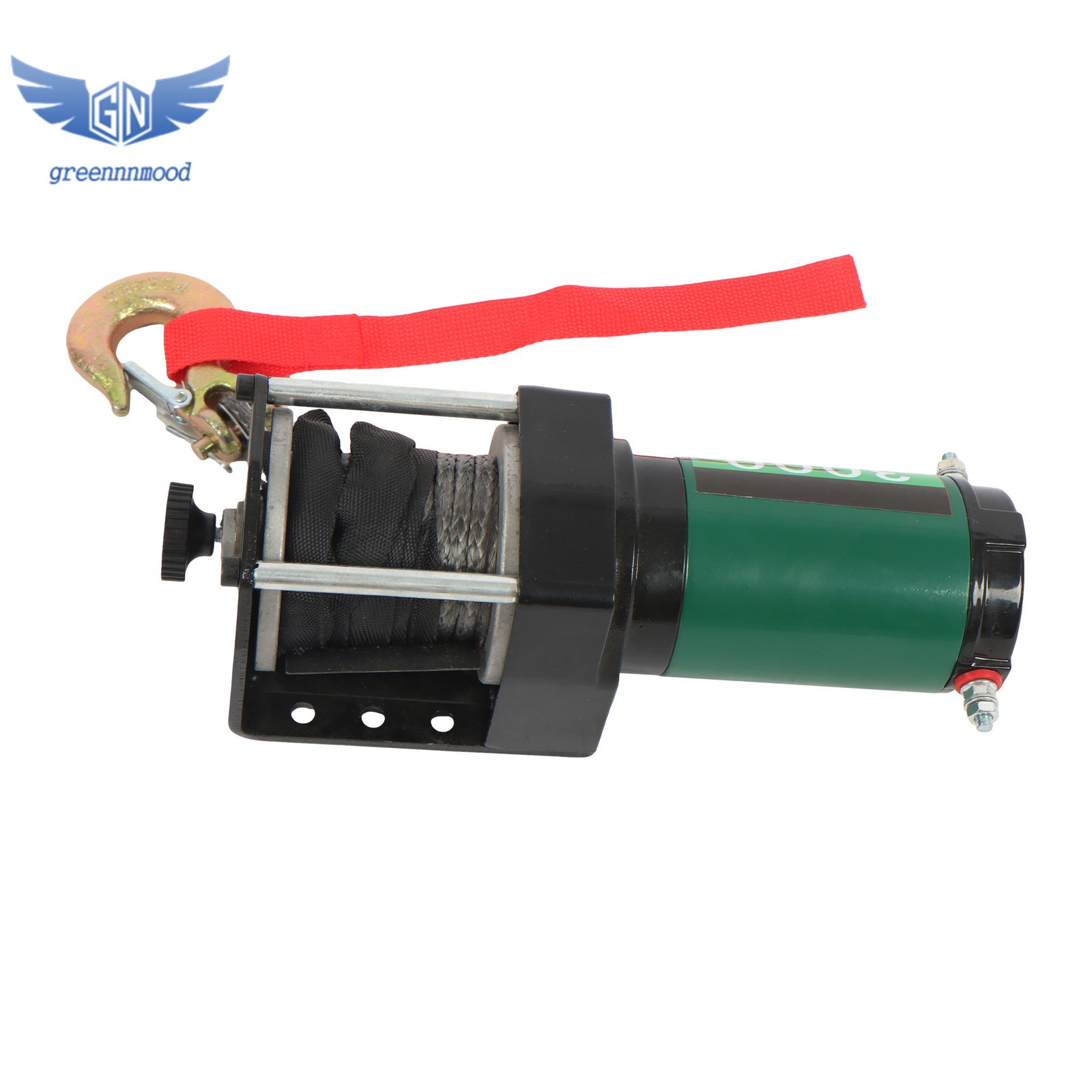 3000lbs 12V DC Electric Winch 32 ft Synthetic Rope with Wireless / Wired Remote