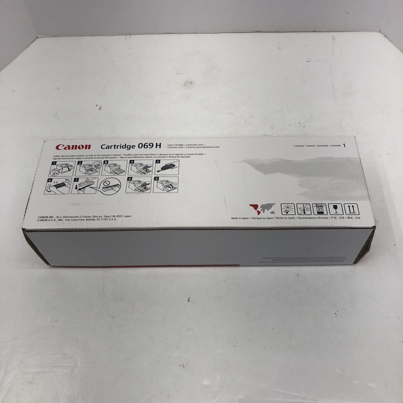 Canon 069H Magenta Original Toner Cartridge High Capacity Genuine – NEW!