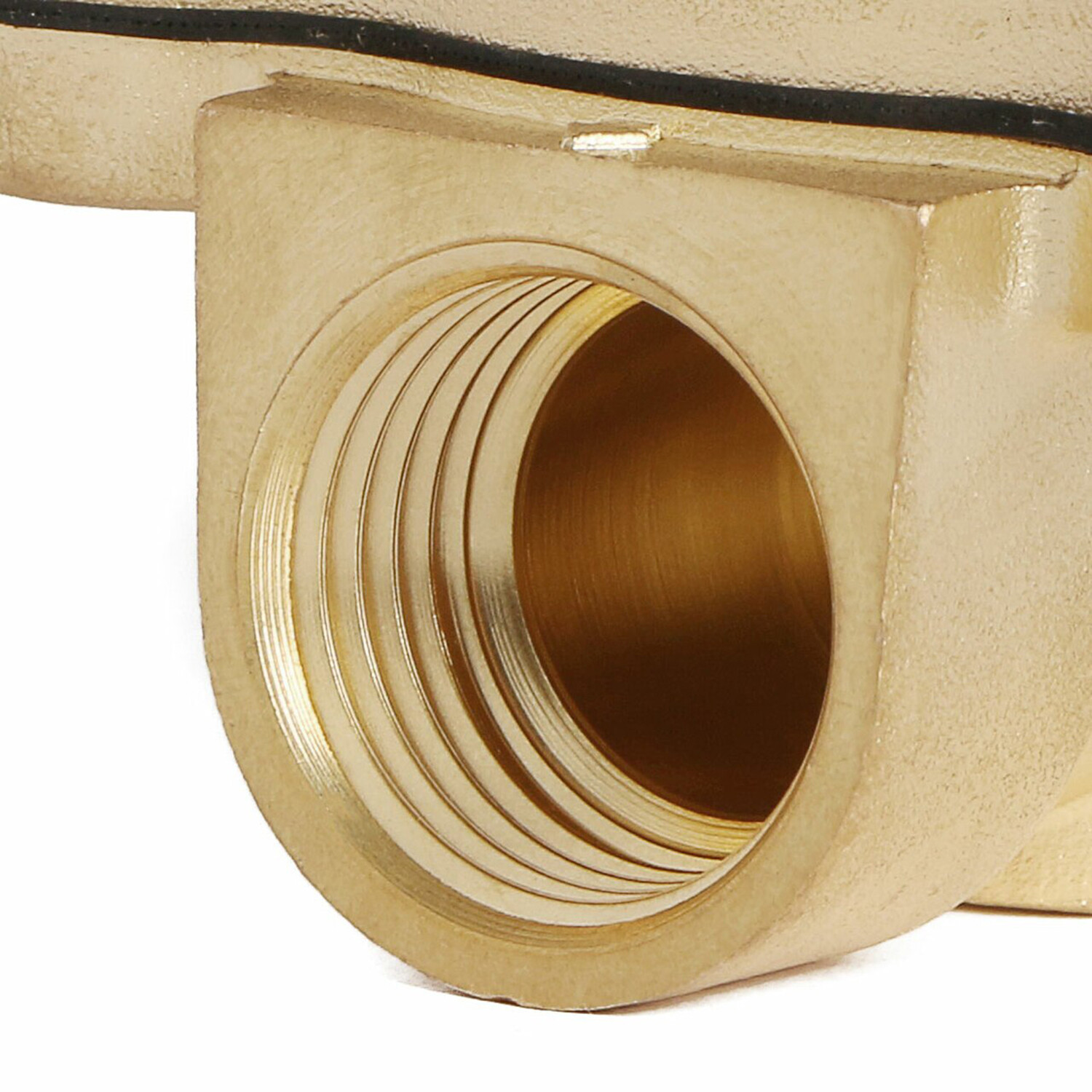 U.S. SOLID 1/2″ NPT Electric Solenoid Valve 12V DC Normally Closed Brass