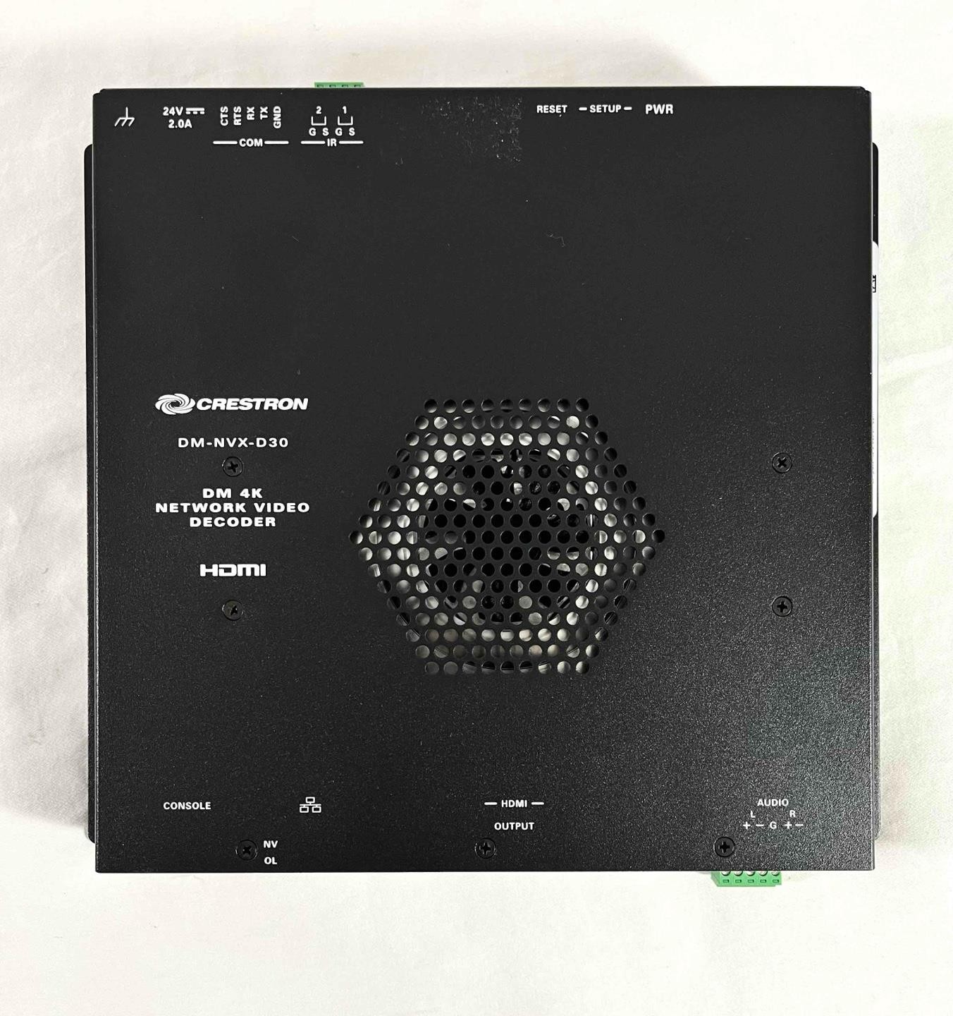 Crestron DM-NVX-D30 Network 4K HDR AV Video Decoder EXLNT