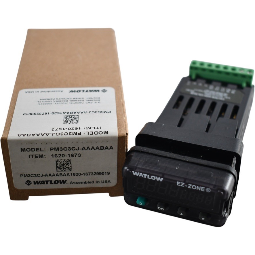NEW Watlow PM3C3CJ-AAAABAA EZ-ZONE PM PID Temperature Controller 1/32 DIN 24V