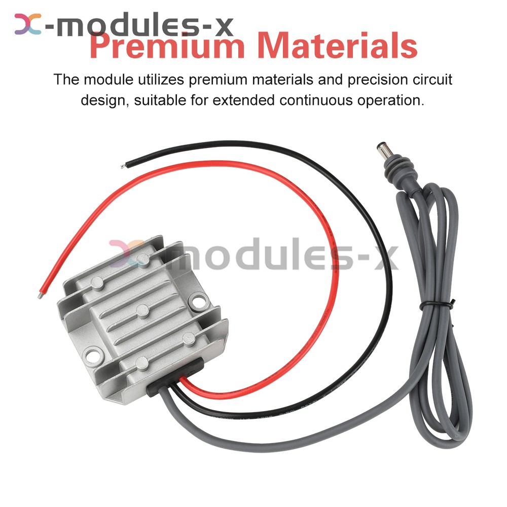 DC 12V24V to DC 30V 3.5A Power Cord Converter Boost Conversion Module Waterproof