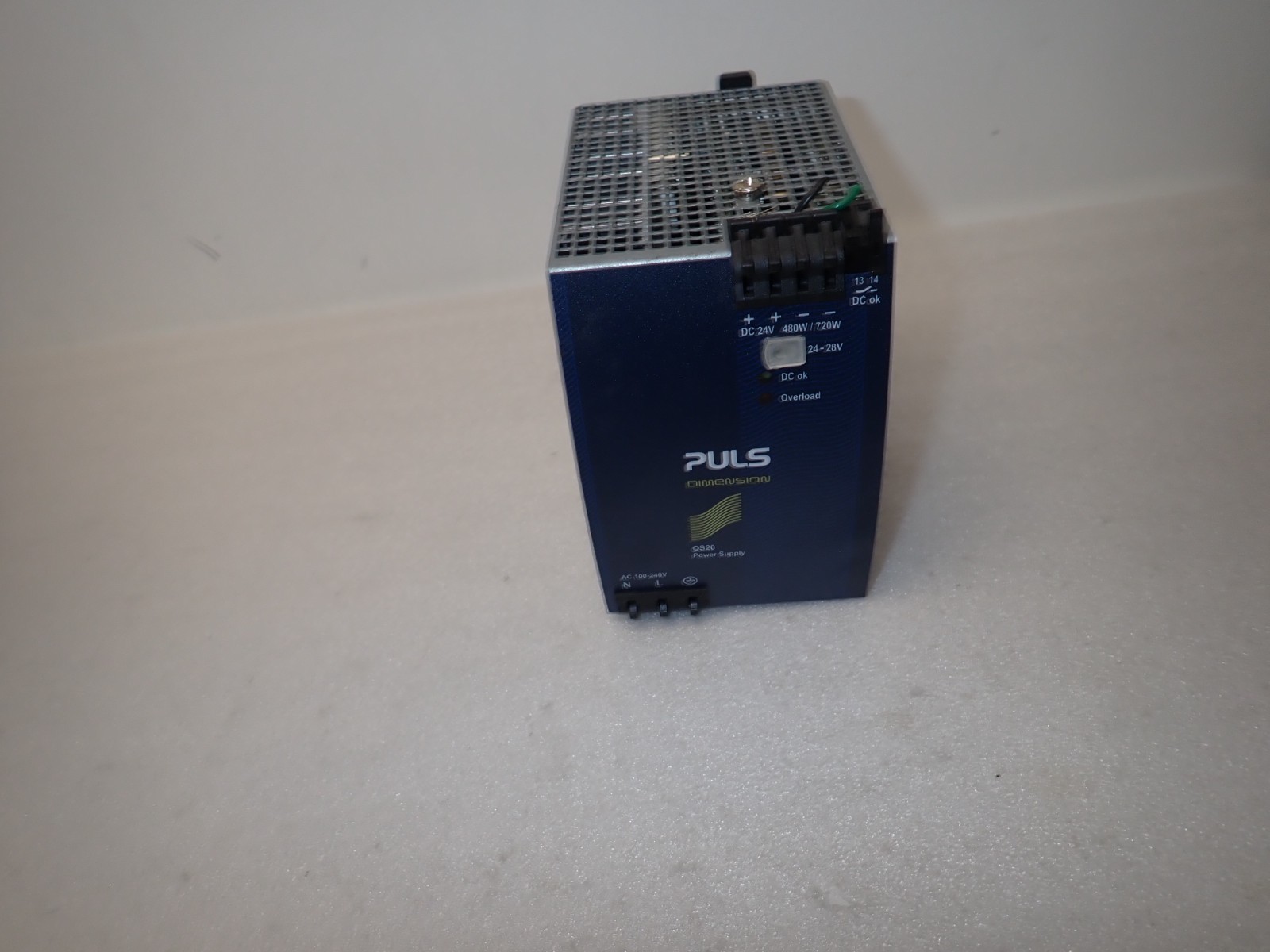PULS DIMENSION QS20-241 DIMENSION 24V 20A 480W 100-240VAC 24VDC POWER SUPPLY