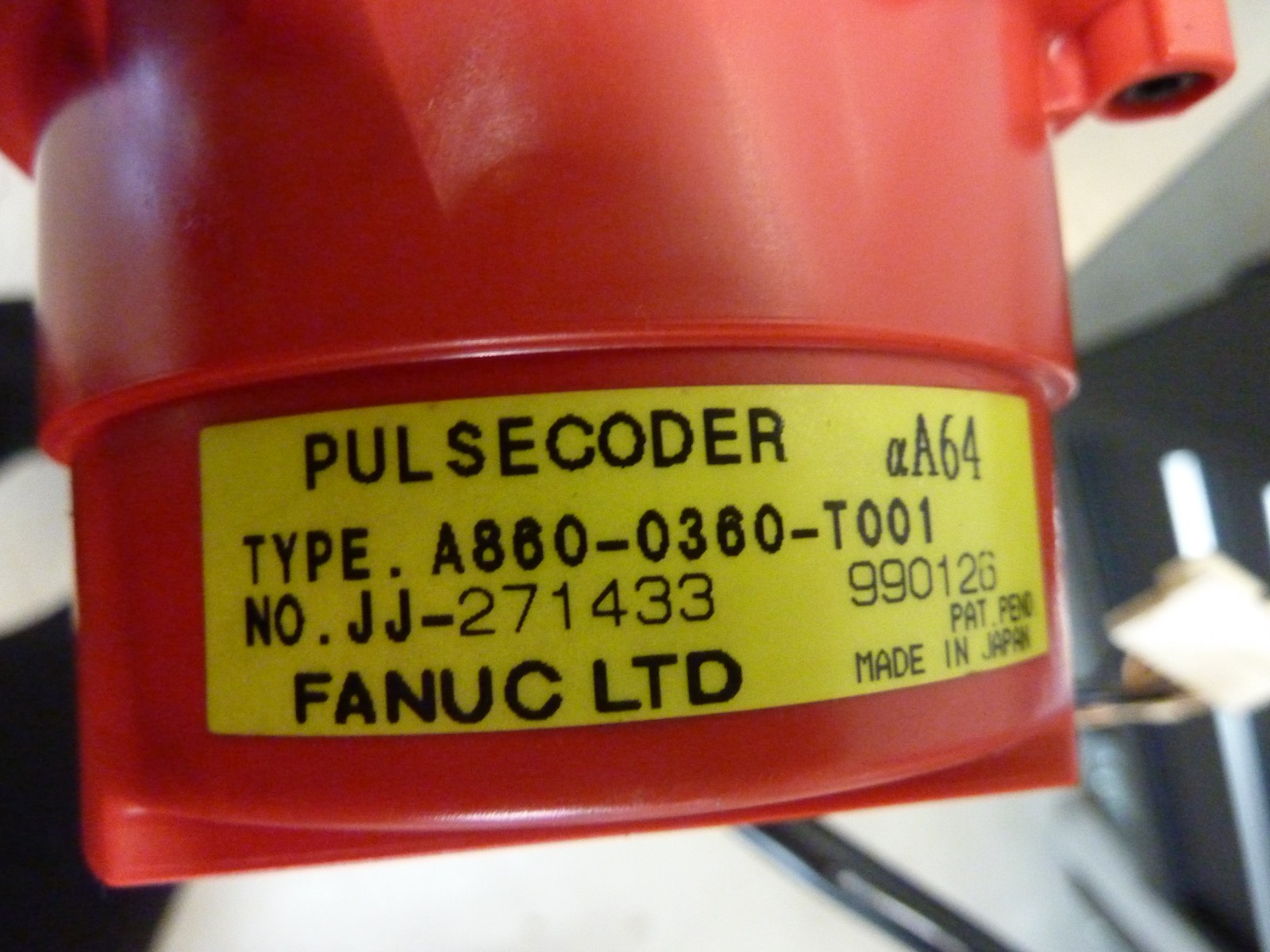 Fanuc a1/3000 A06B-0371-B175 AC Servo Motor 0.3kW 90V 2.5A 3000RPM (32078)