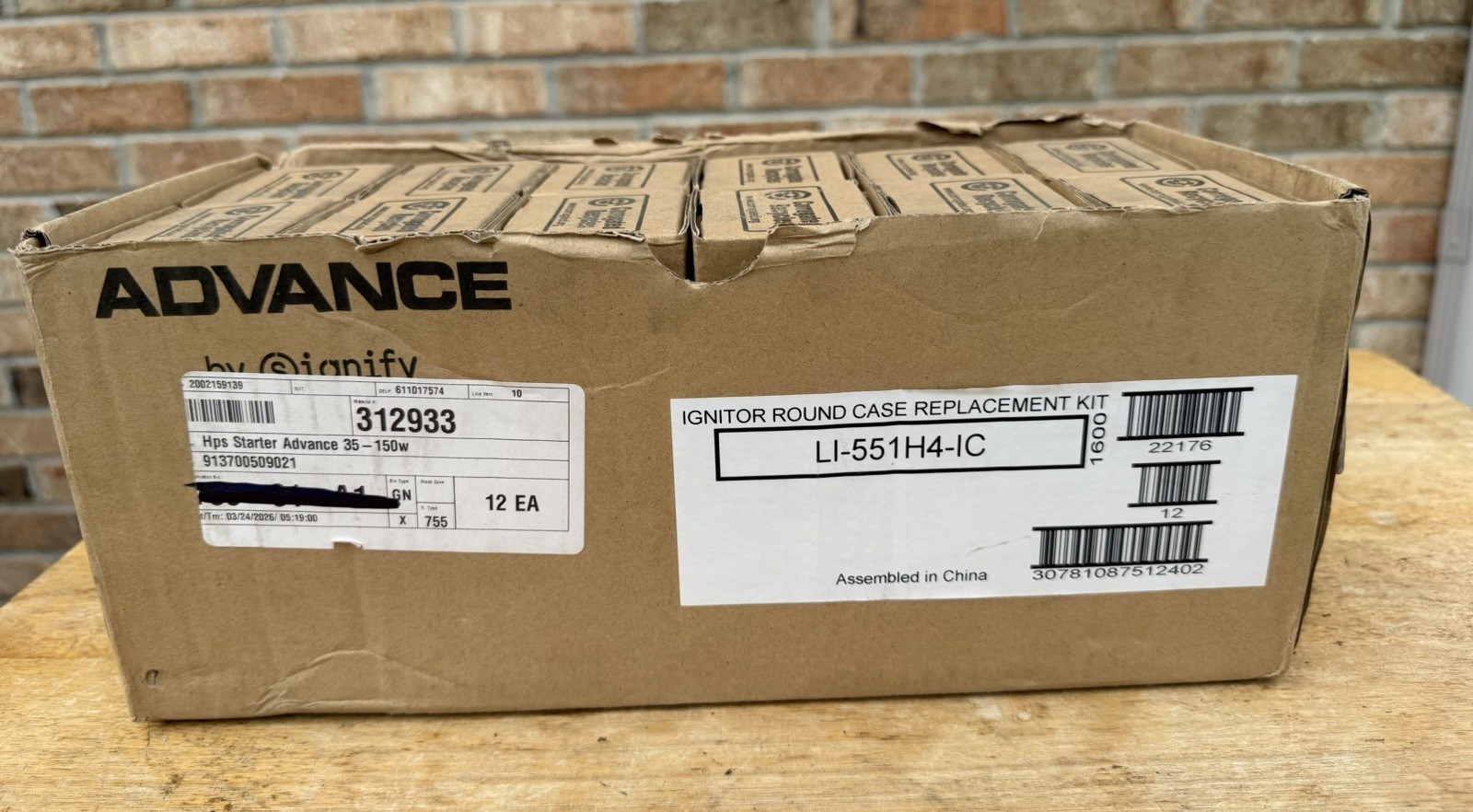 ADVANCE Replacement Ballast Ignitor LI-551H4 Fast Free Ship ◊ Di$count$ Ava