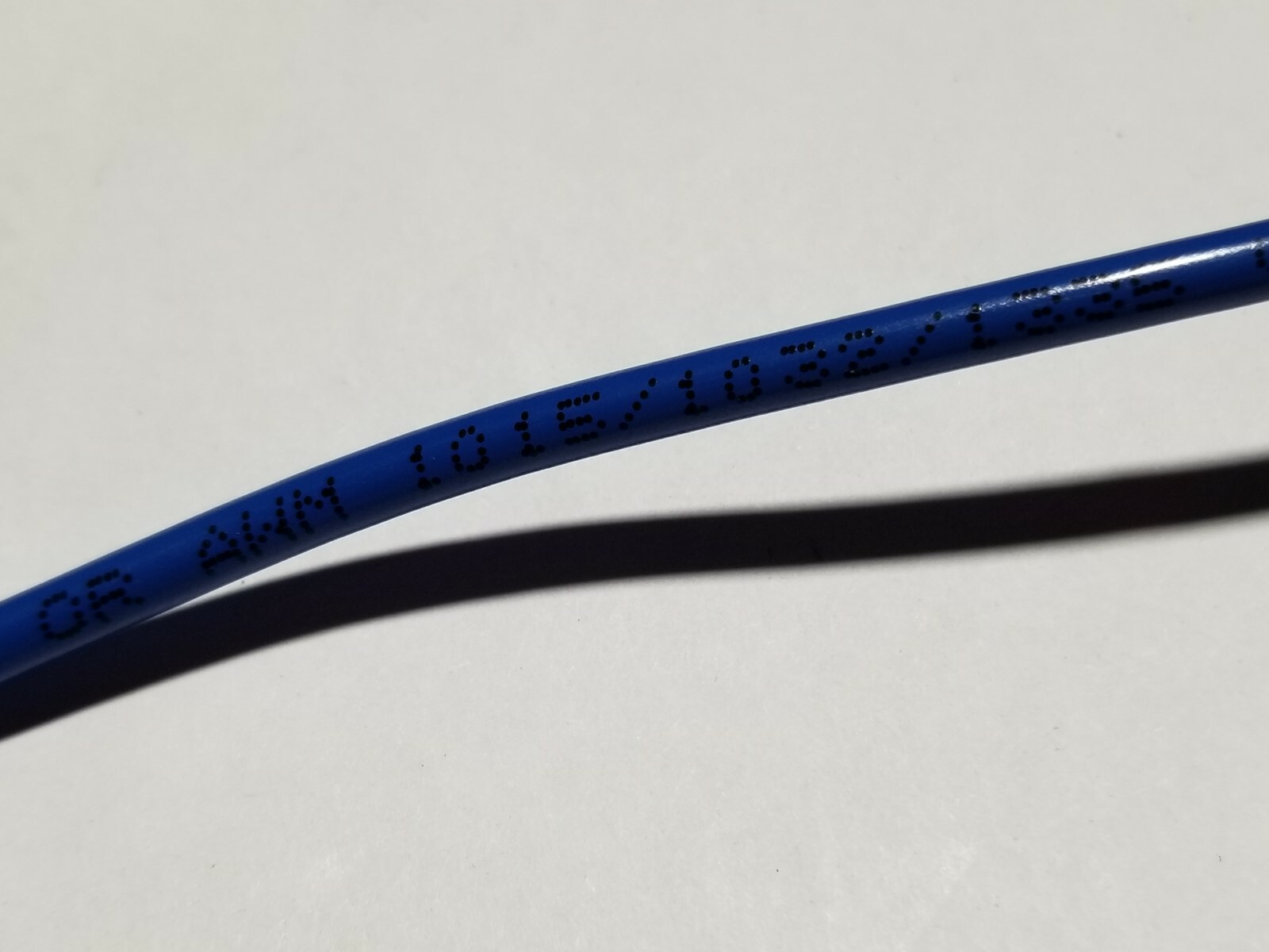 Carol 76812 #14awg Stranded Bare Copper PVC Hook Up Wire AWM MTW Blue /50ft