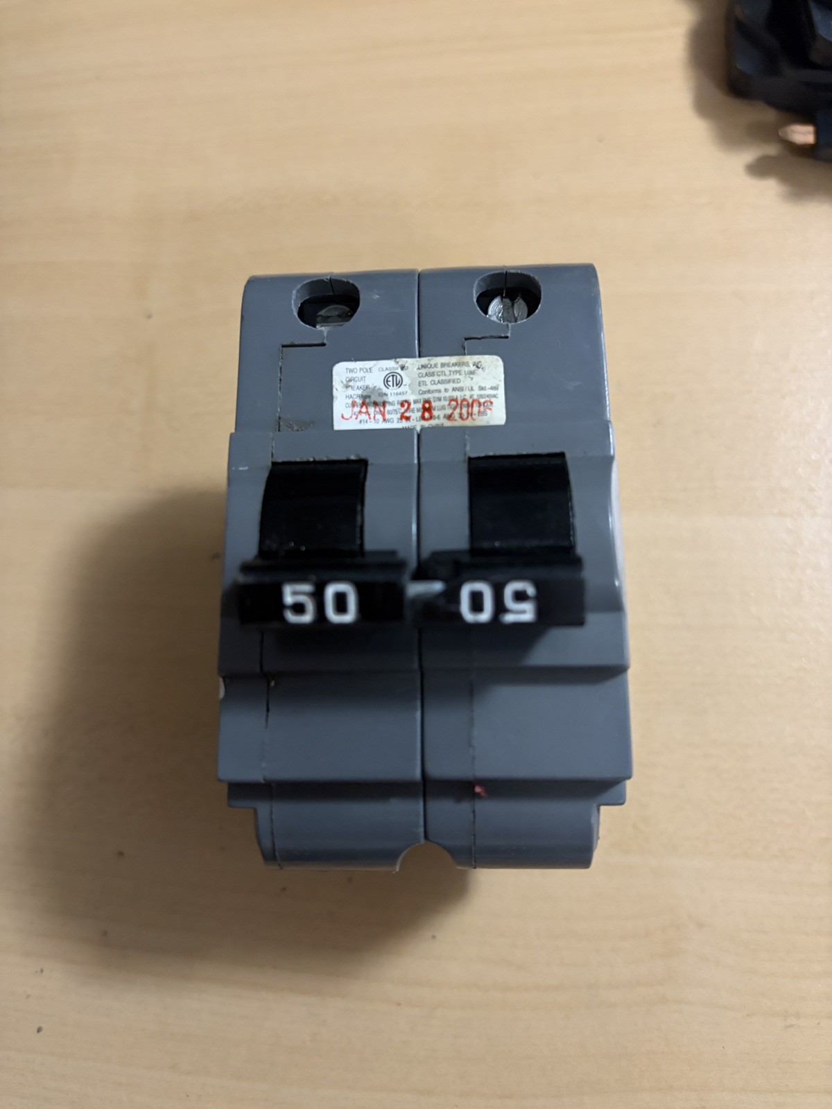 FEDERAL PACIFIC American NA2100 2 Pole 100A STAB LOK FPE and Mix Breakers