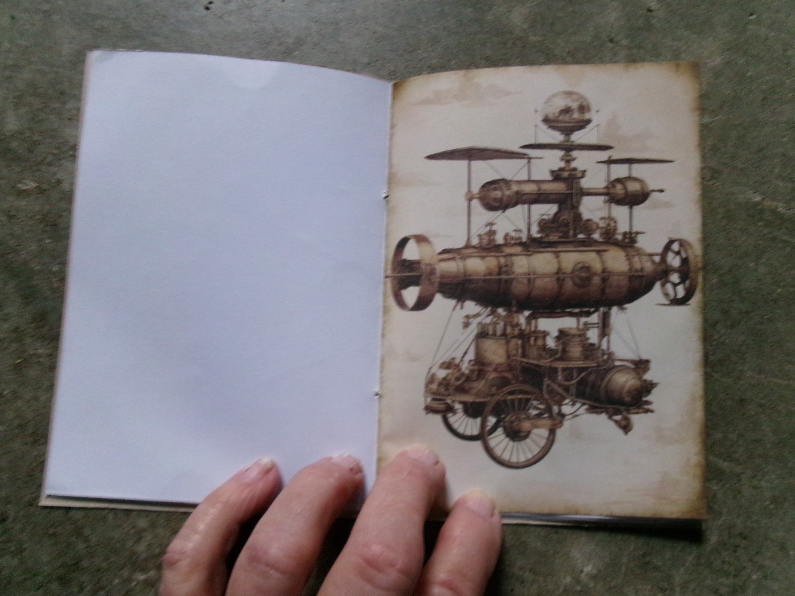 JUNK JOURNAL APPROX. 36 PAGES SIZE APPROX. 4″ X 6″ LOTS OF JOURNALING PLACES Q