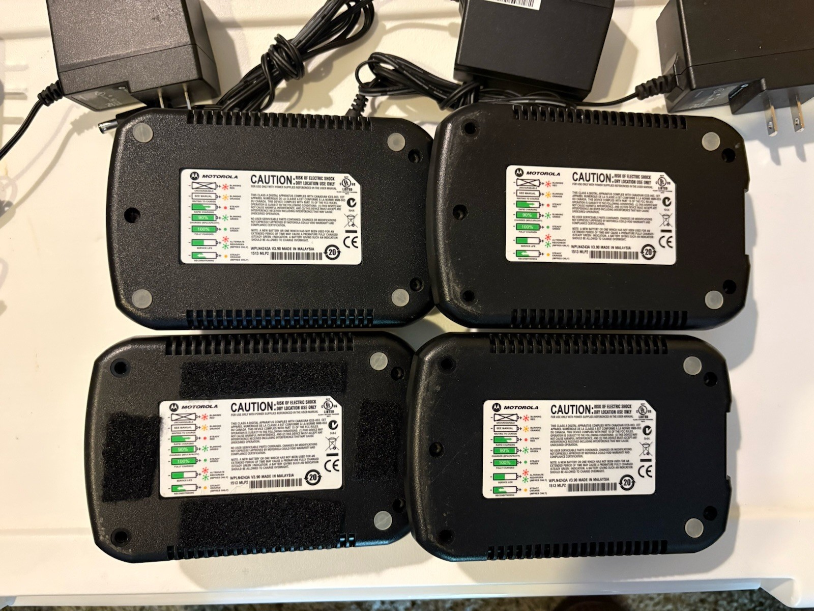 Motorola Impres WPLN4243A Single Unit Charger Base and Power Adapter