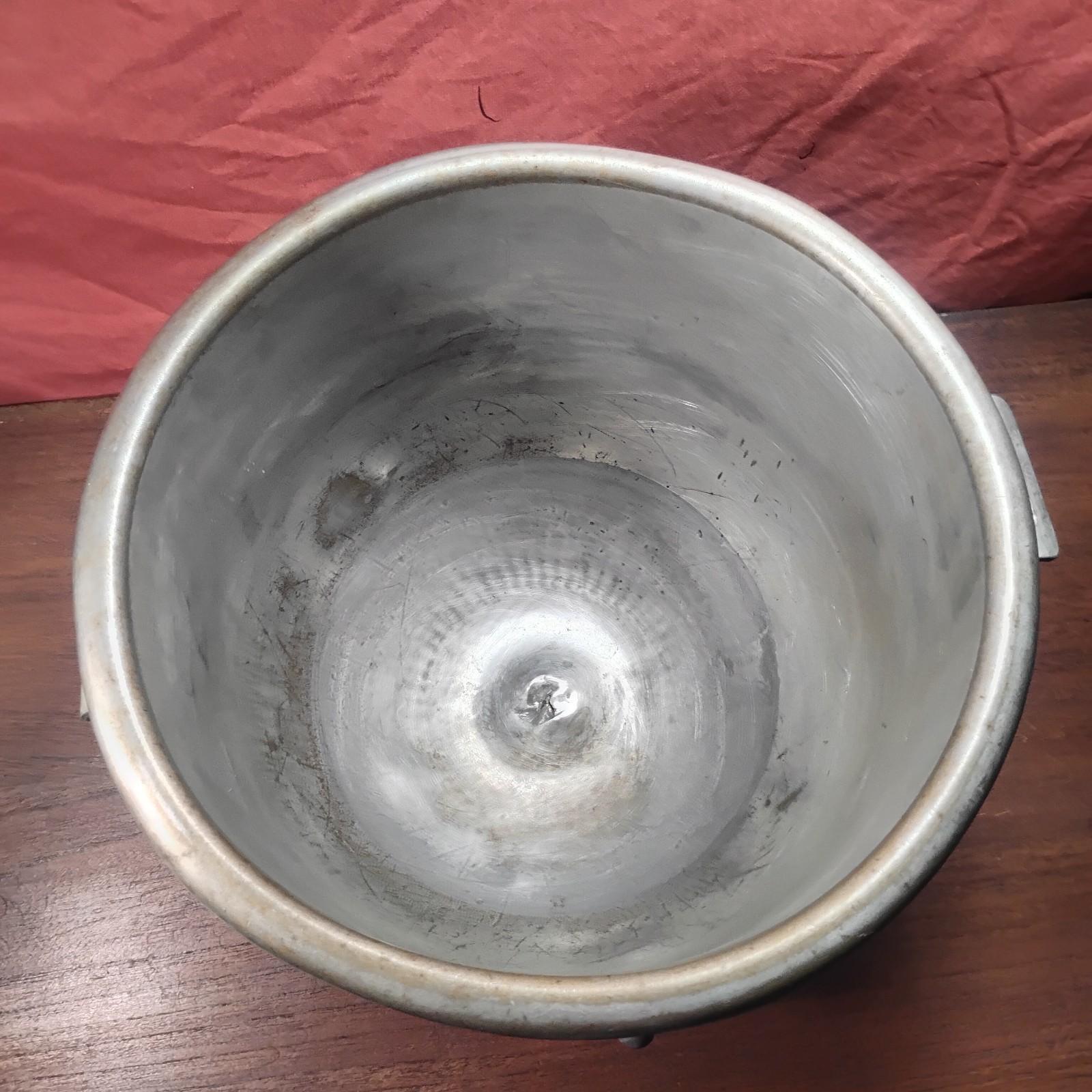 USED Hobart 12qt BOWL A-120-12 Steel Mixing Bowl (DAMAGED-for Parts NOT WORKING)