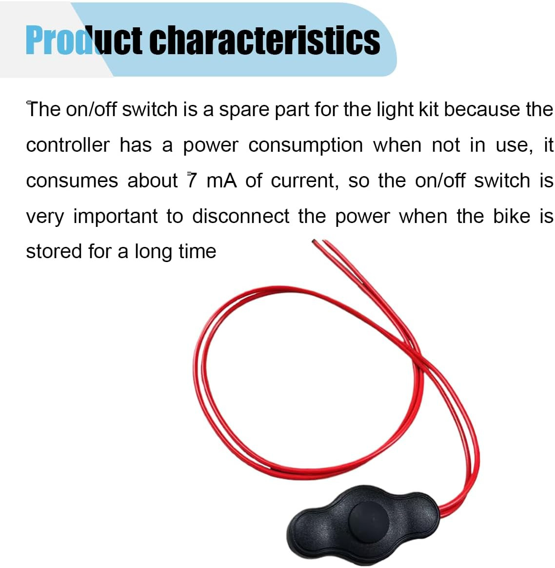 12V Waterproof Push-Button On-Off Switch – Mini Button Switch with Quick Connect