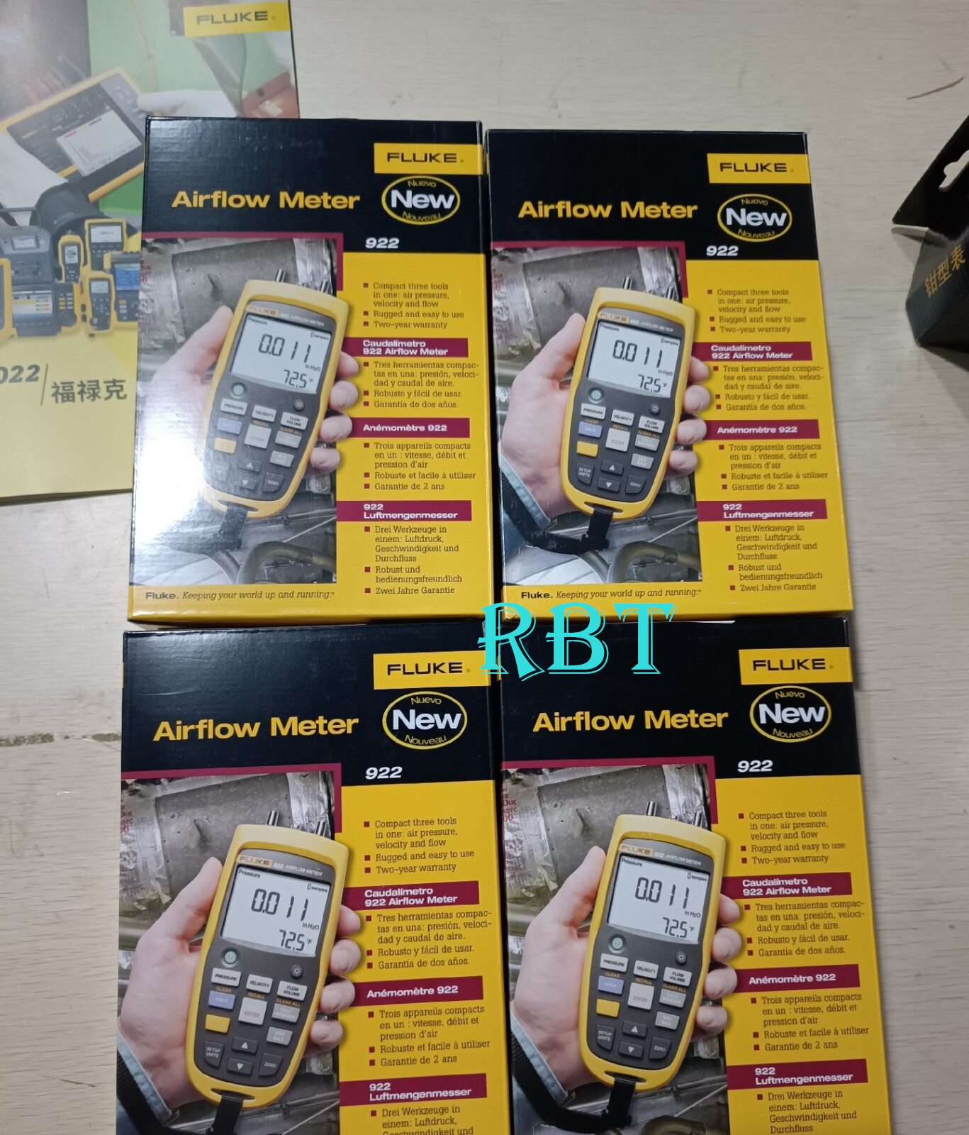 Fluke 922 Differential Pressure Anemometer brand new