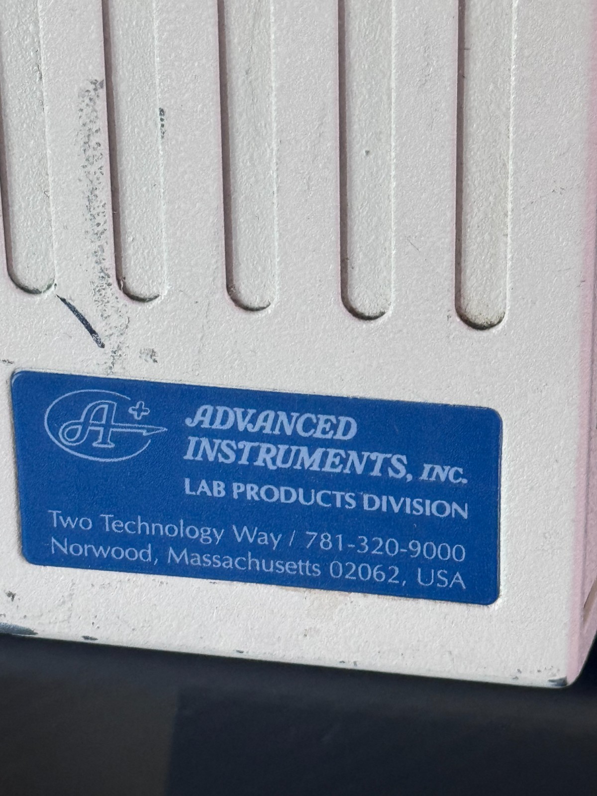 ADVANCED INSTRUMENTS THE ADVANCED MICRO OSOMETER 3300