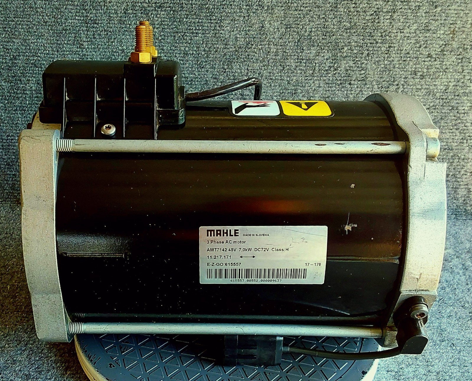 E-Z-GO 3 Phase AC Motor 72V AC Electric Motor 2016-2025 Models OEM # 615557 NEW