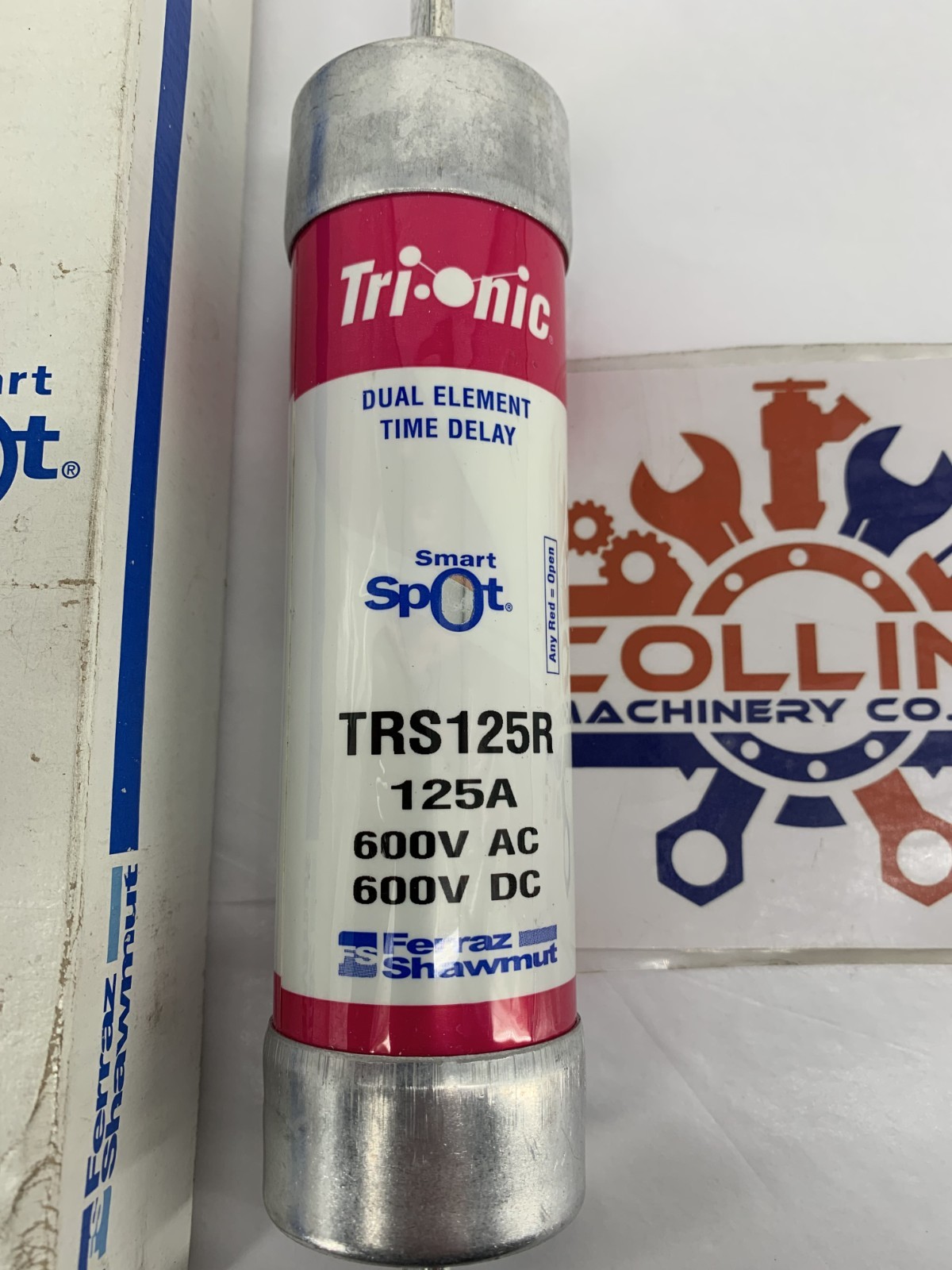 Ferraz Shawmut TRS125R 125A 600V Tri-Onic Dual Element Time Delay Class RK5 Fuse