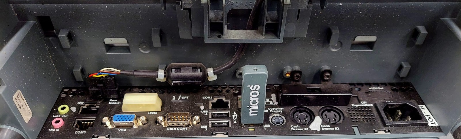 Micros Workstation 5A System Unit POS Terminal