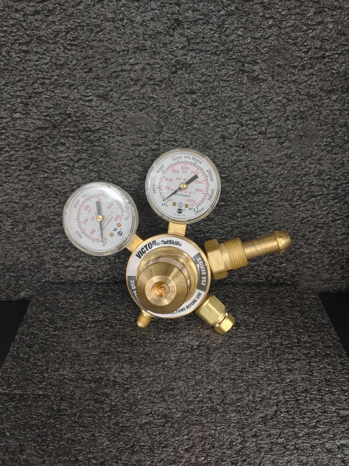 VICTOR TPR250-500-580 Single Stage Compressed Gas Regulator