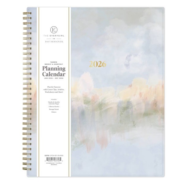 2026 Weekly/Monthly Planner 8.5"x11" Rhine